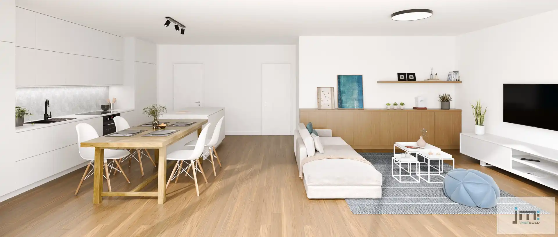 Nieuwbouwappartement met 2 slaapkamers, ondergrondse autostaanplaats en kelderberging foto 5