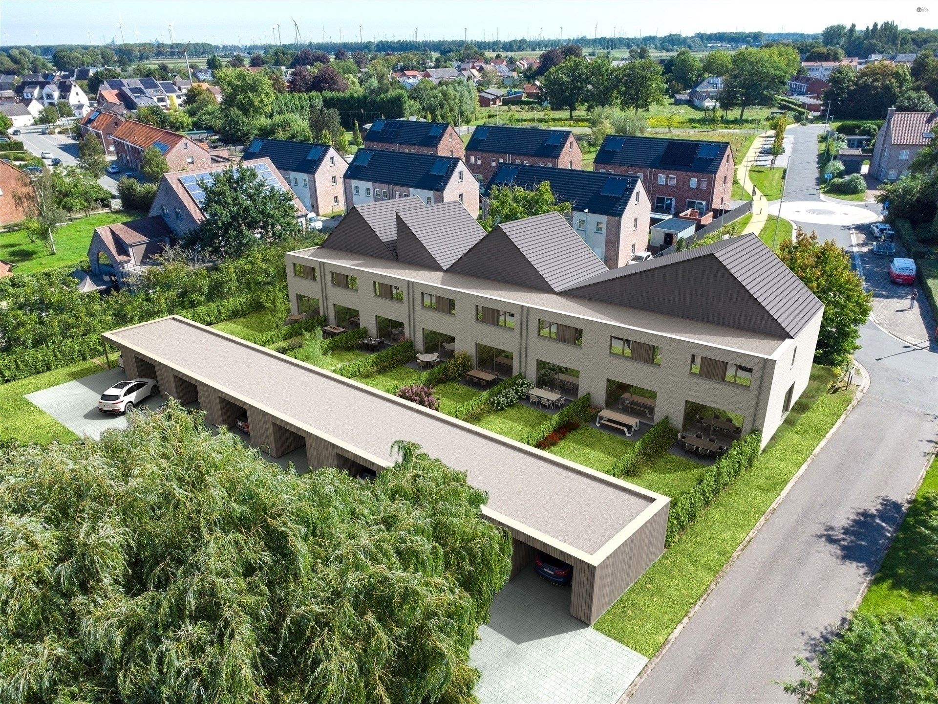 Kwalitatieve rijwoning te Vrasene foto 11