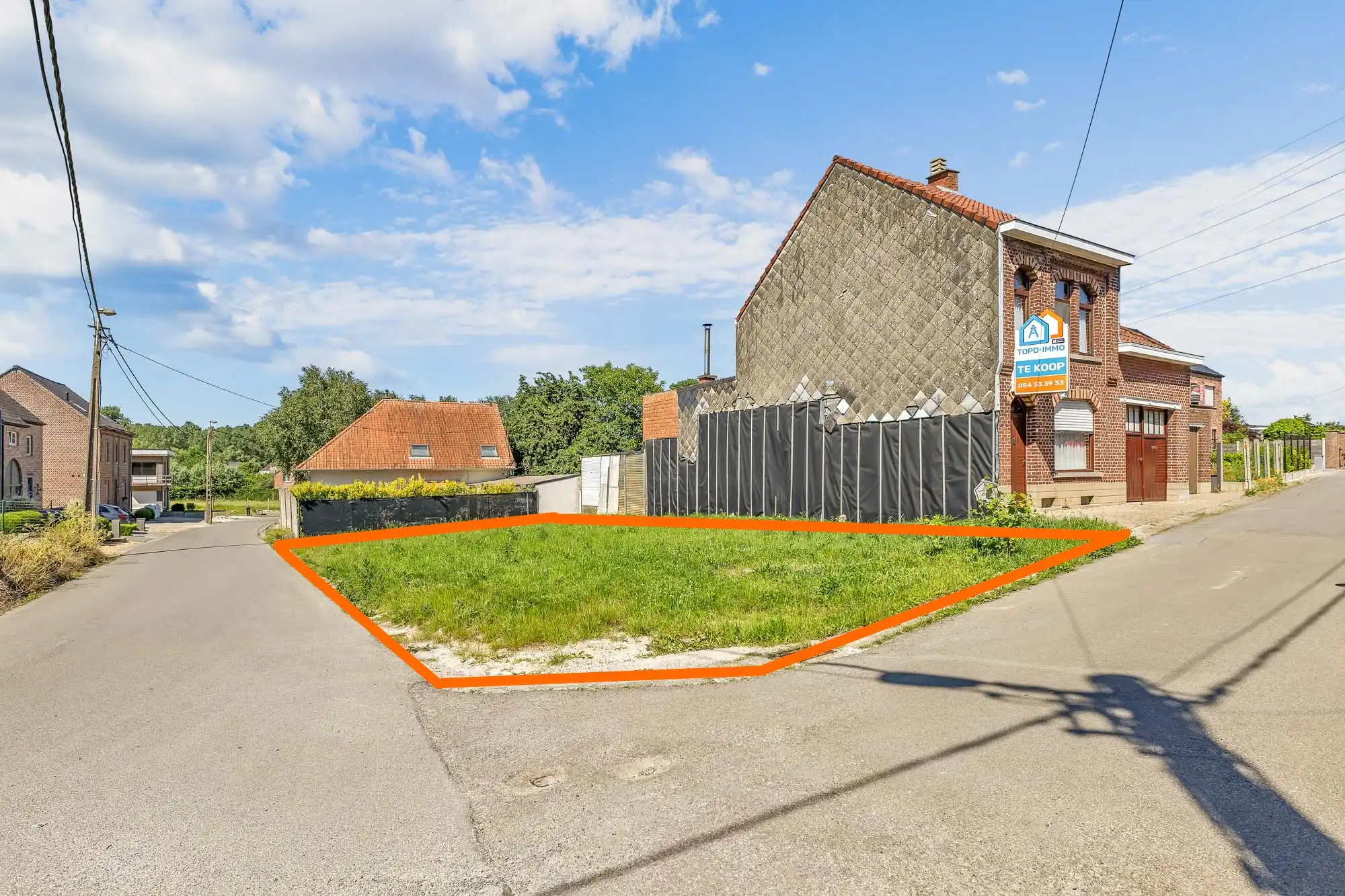 Rustig gelegen bouwgrond nabij centrum Denderhoutem foto 2