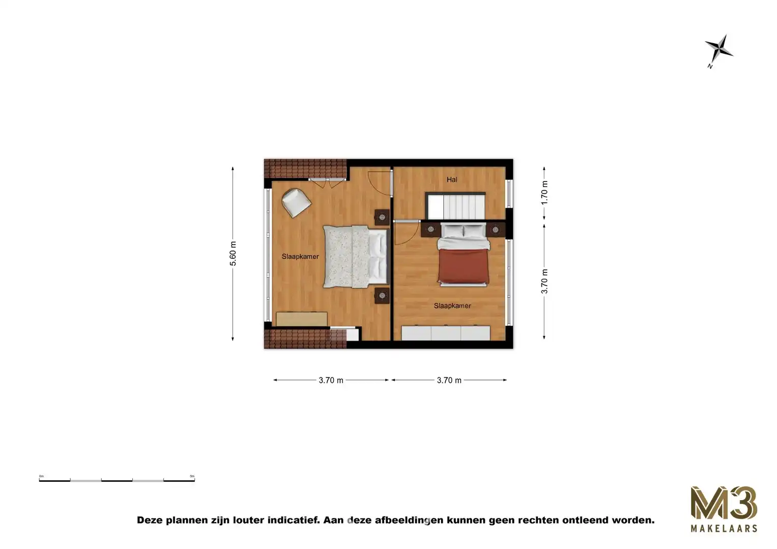 Ruime bel-étage woning met grote tuin foto 24