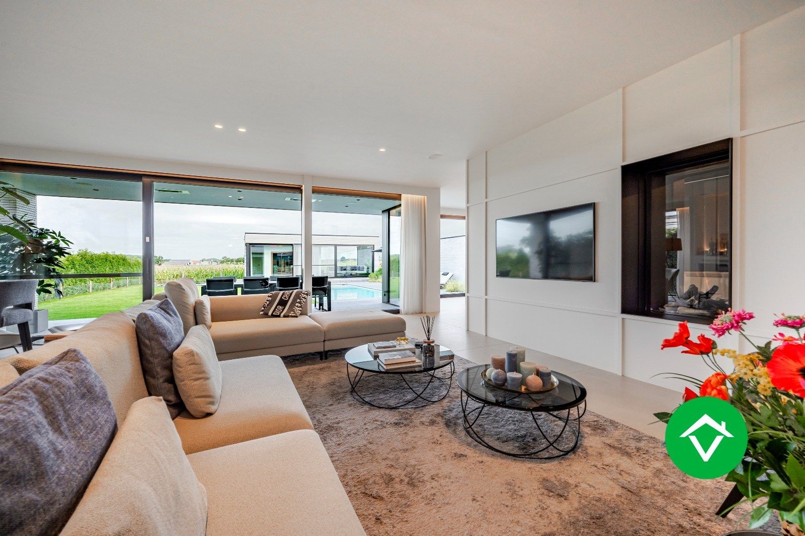 Exclusieve, moderne villa in Koekelare met zwembad, poolhouse, wellness en privécinema – ultiem wonen in luxe en stijl, met oog voor perfectie. foto 11