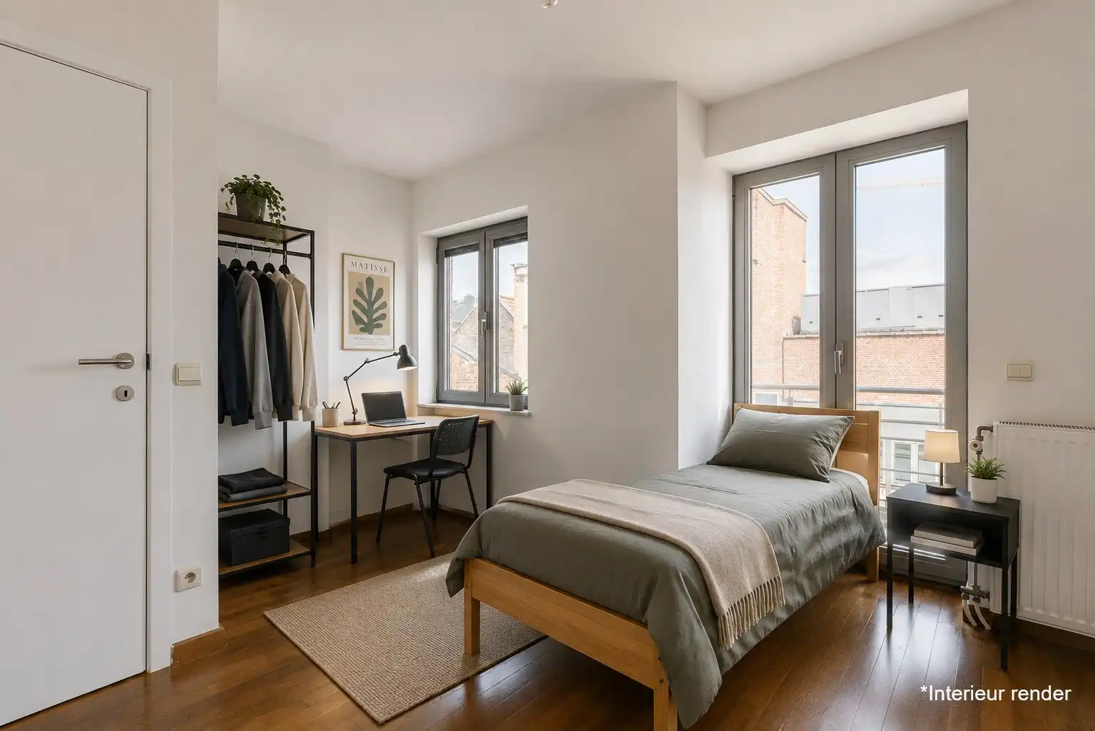 Ruim duplex-appartement in hartje Hasselt: ideaal voor 4 studenten of om te co-housen foto 19