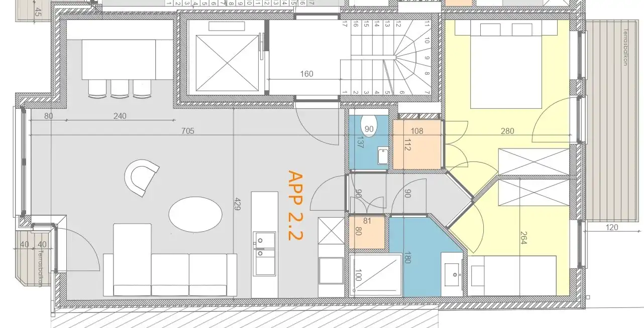 Appartement met 2 slaapkamers in de residentie Stan te Heist-aan-Zee foto 4