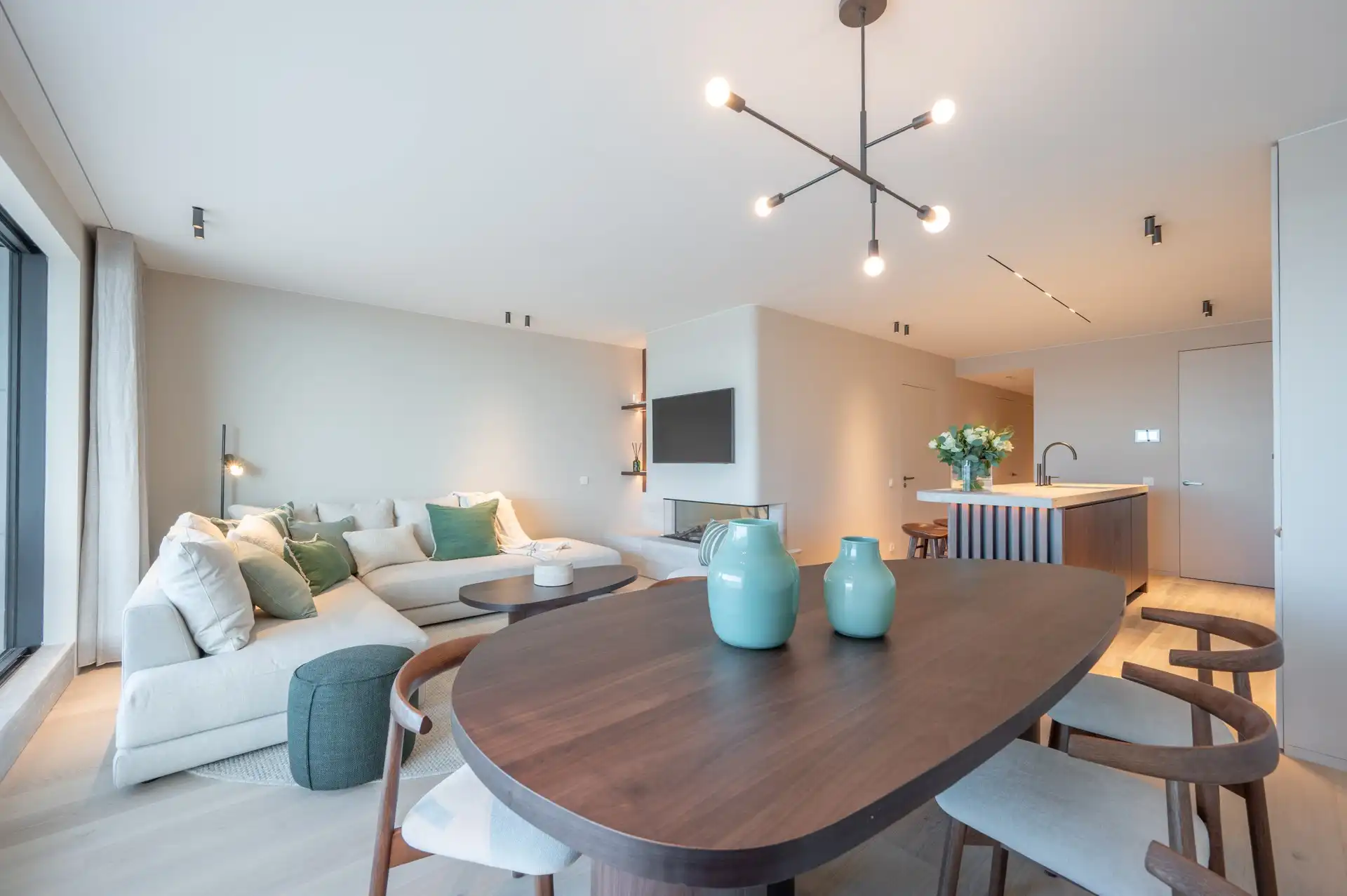 Luxueus afgewerkt nieuwbouwappartement met frontaal zeezicht, ruime terrassen, nabij het Albertplein.  foto 5