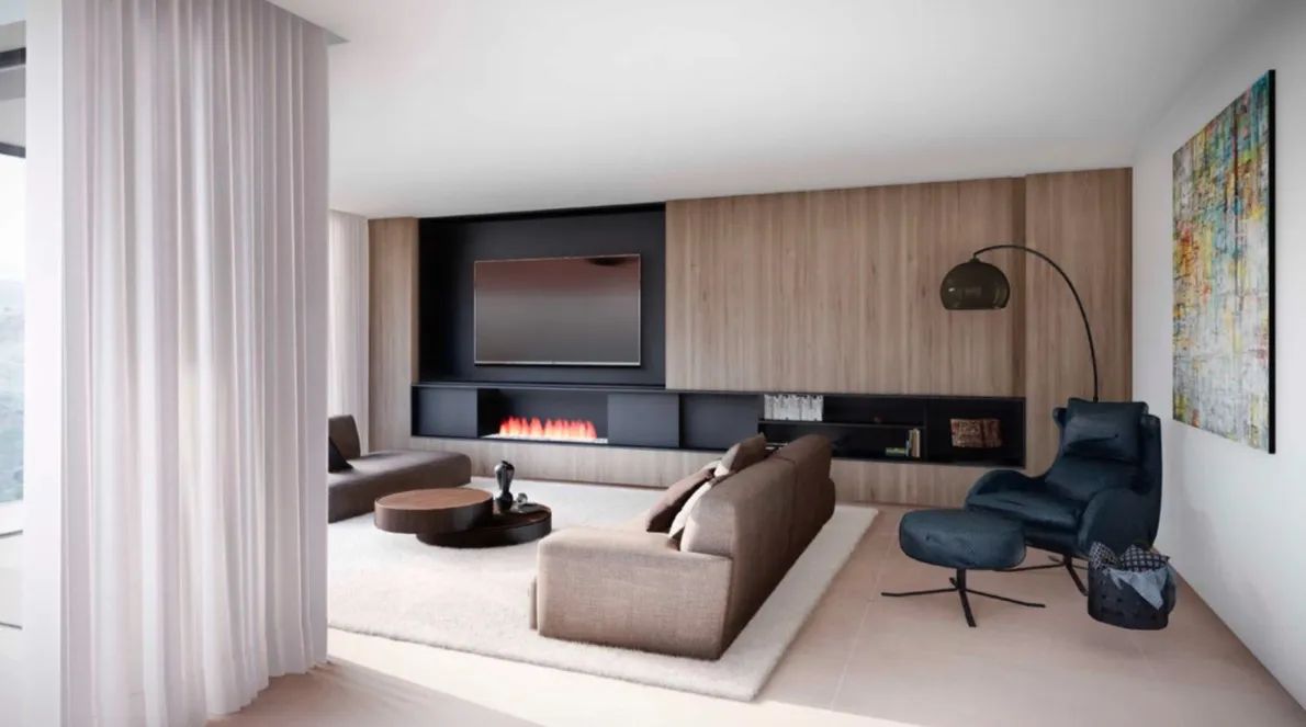 Architecturale parel aan de kust: ruime villa in alle luxe foto 2