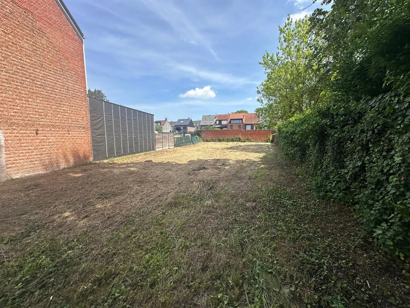 Bouwgrond (623m²) voor halfopen bebouwing in rustige en groene omgeving foto 4