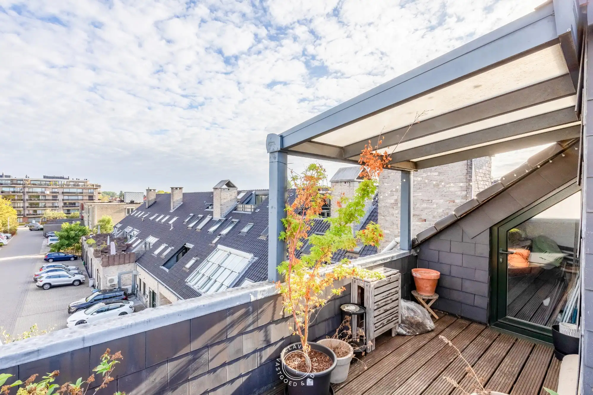 Gezellig 1-slaapkamerappartement met 2 terrassen en autostaanplaats foto 14