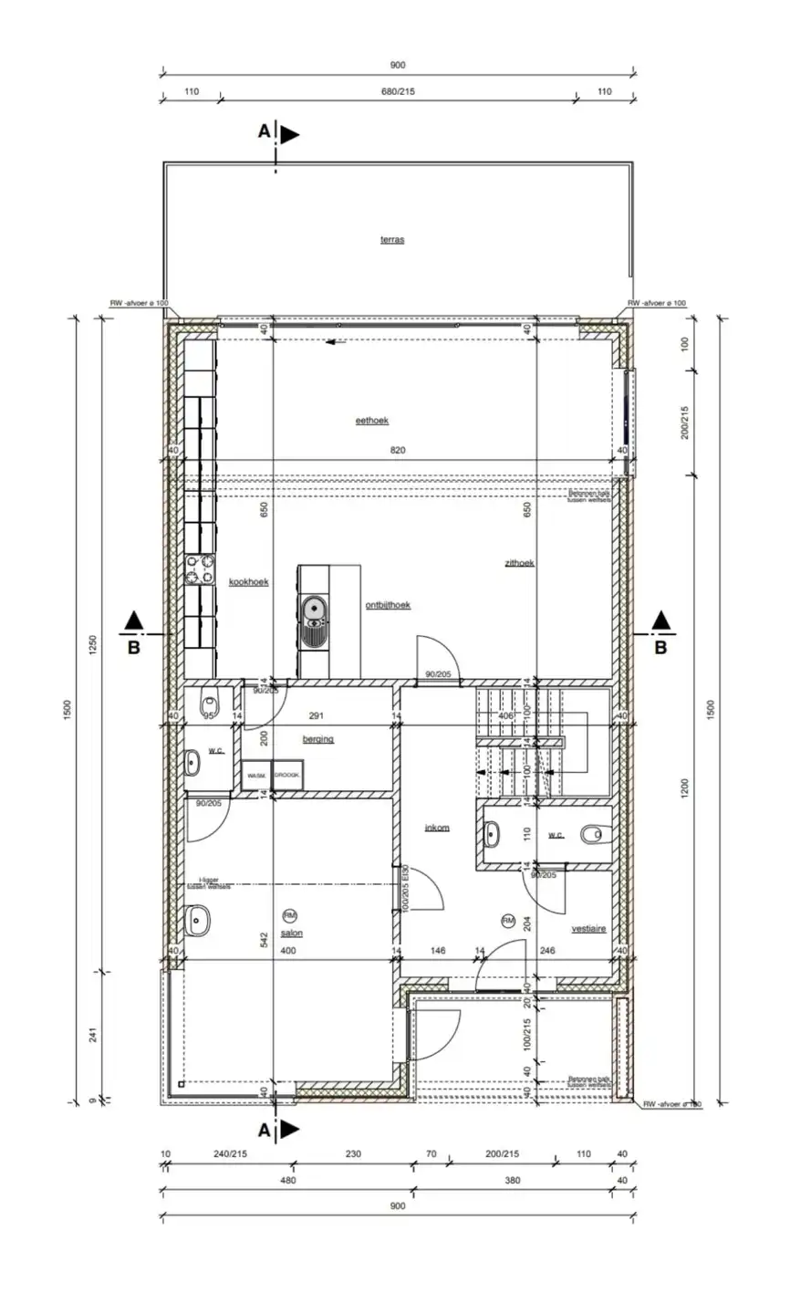 Bouwgrond van 728m² voor OB met vergunde plannen! foto 10