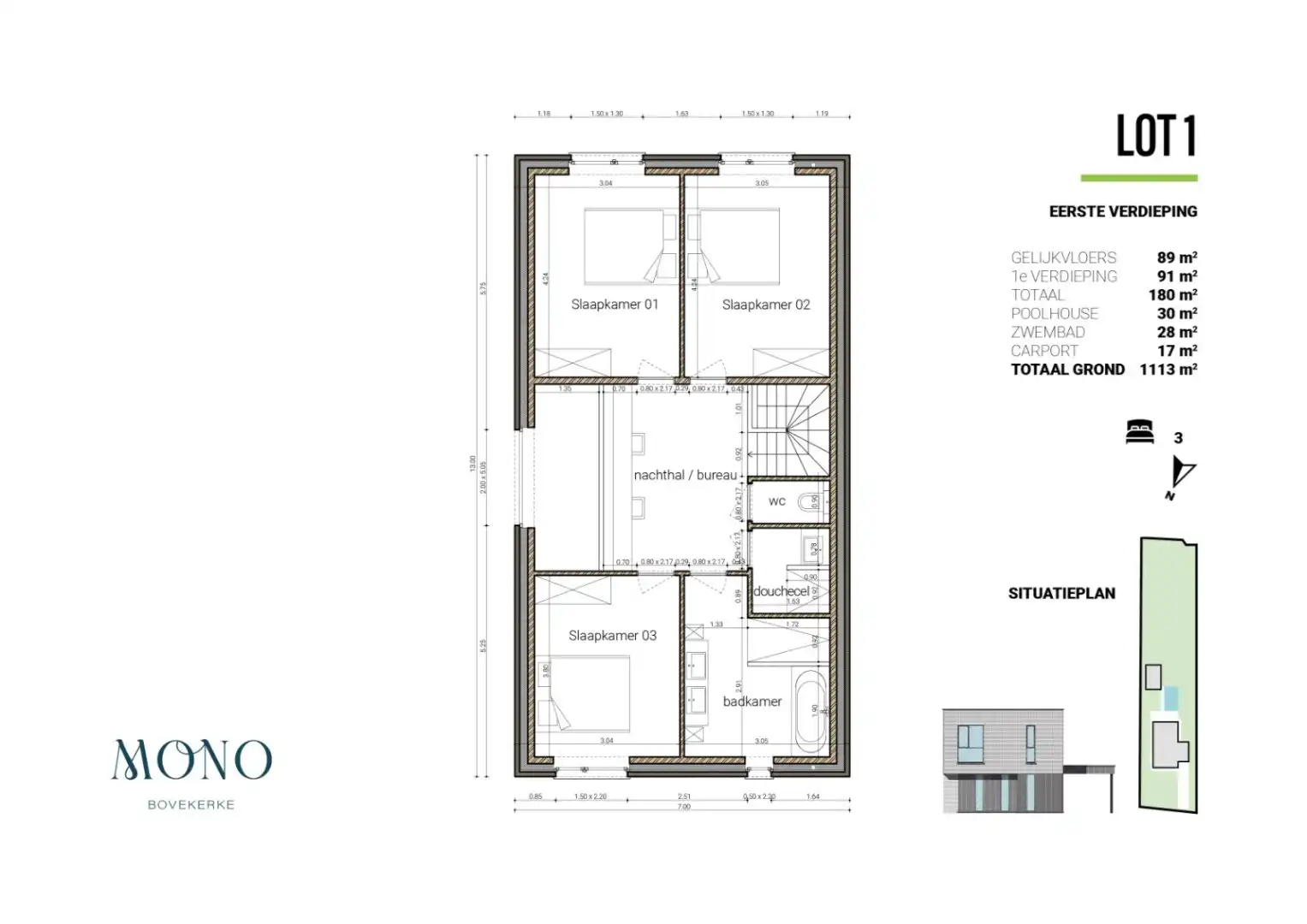 Moderne villa met mogelijkheid tot realiseren van zwembad/vijver en poolhouse (plannen aanwezig) te Koekelare foto 4