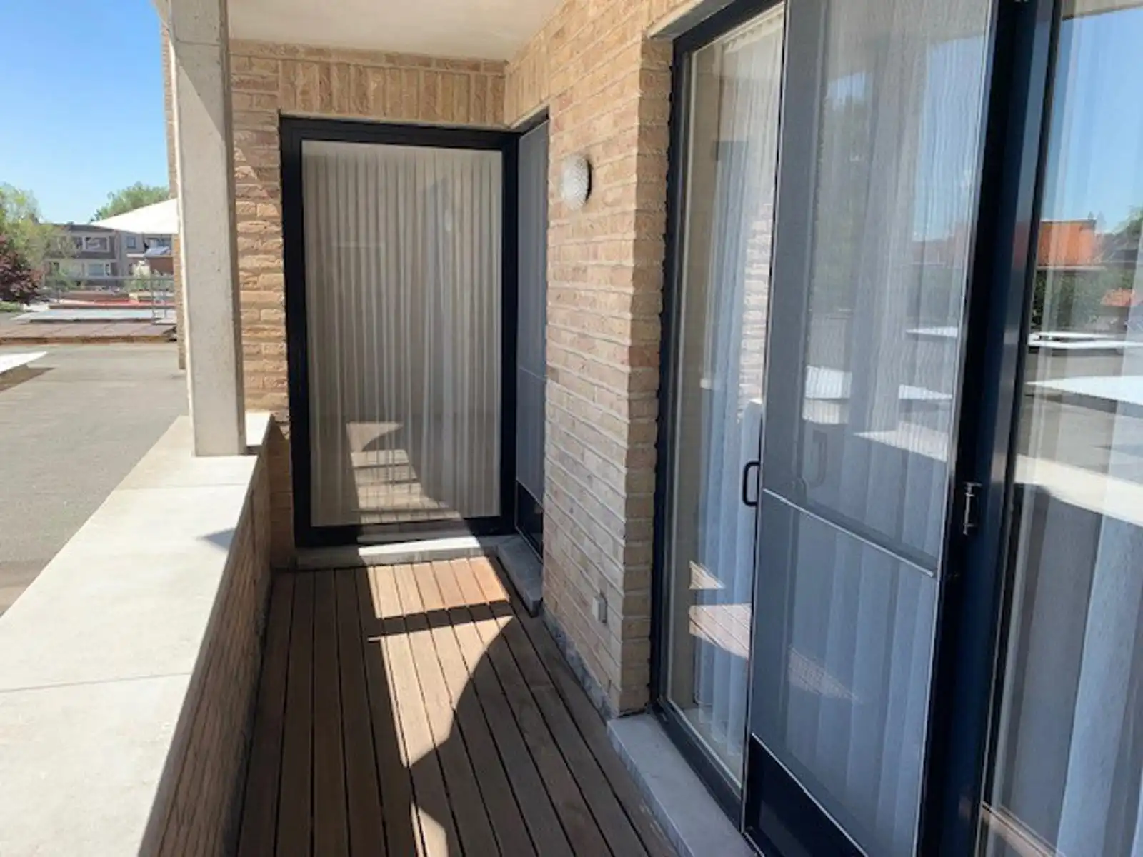 Ruim appartement in het centrum met 2 slaapkamers  en terras foto 12