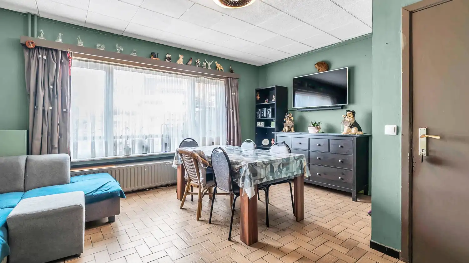 Halfopen bebouwing met 3 slaapkamers, garage en overdekt terras in Koersel foto 3