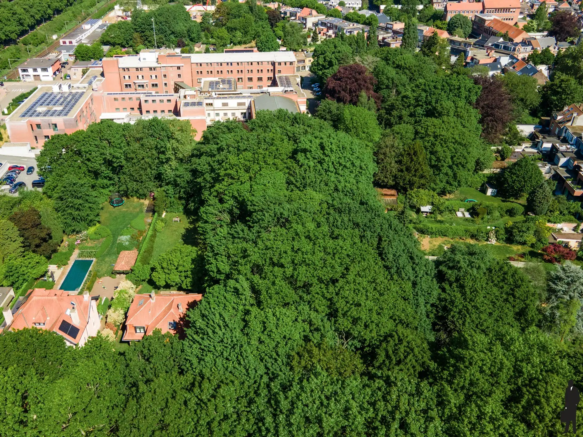 Exclusieve bouwgrond voor HOB in een groene oase te Mortsel foto 7