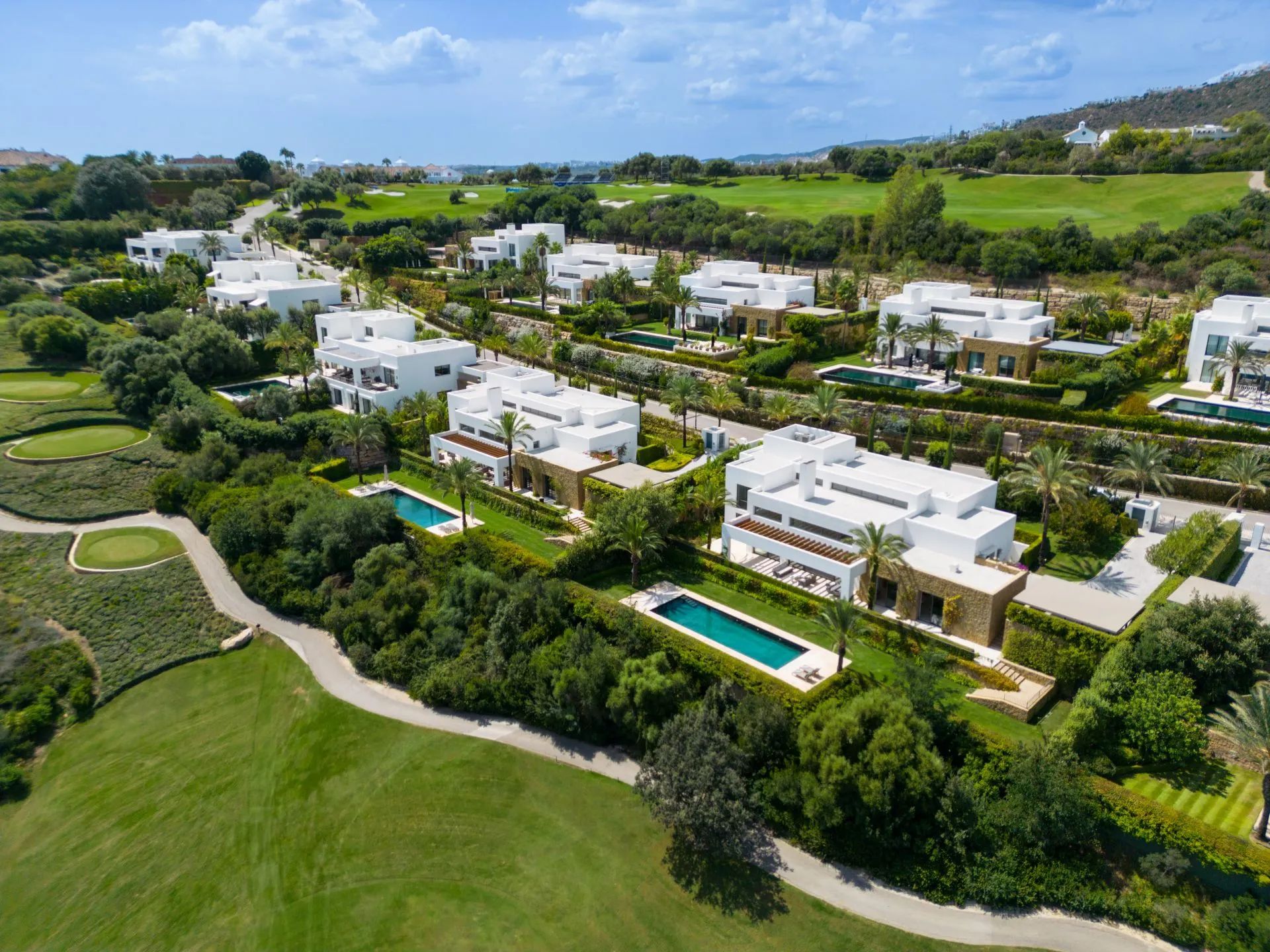 Exclusieve golfvilla met ongekende luxe en panoramisch uitzicht in Finca Cortesin Resort foto 21