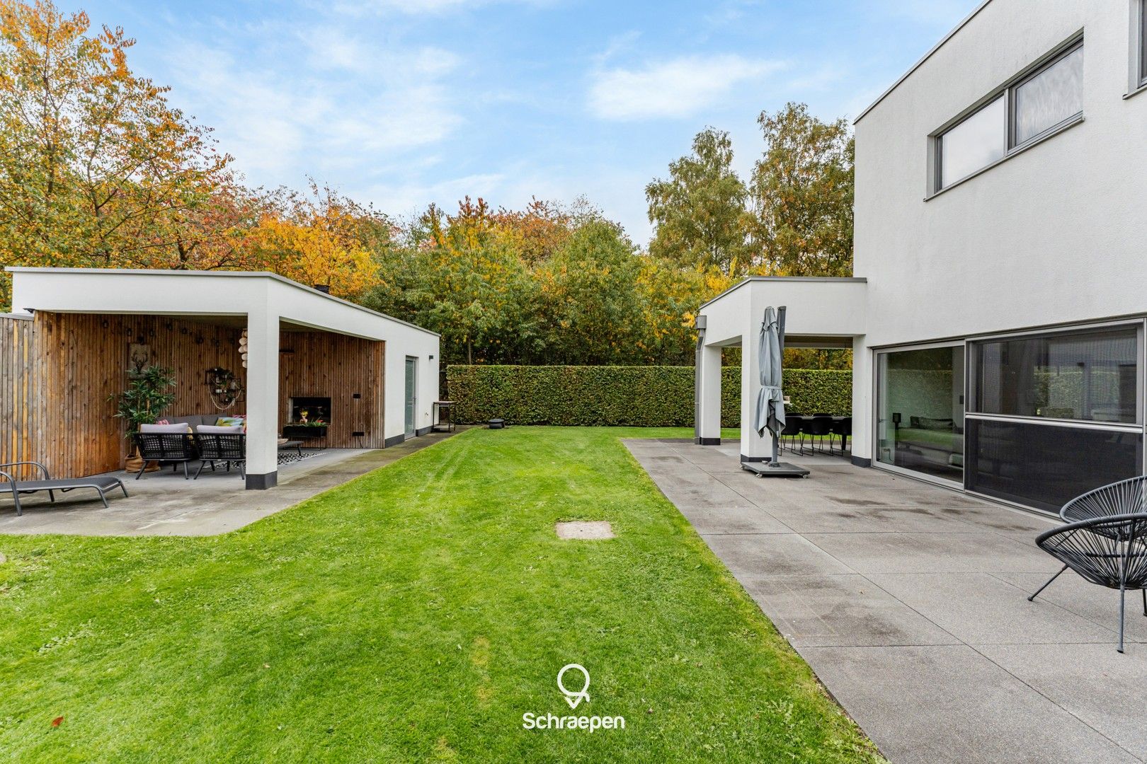 Hoogwaardig afgewerkte gezinswoning (232 m²) op zuidelijk georiënteerd perceel van circa 7 are! foto 34