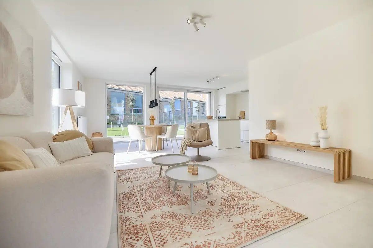 Energiezuinige halfopen bebouwingen in een groen en centraal gelegen woonerf te Belsele foto 2