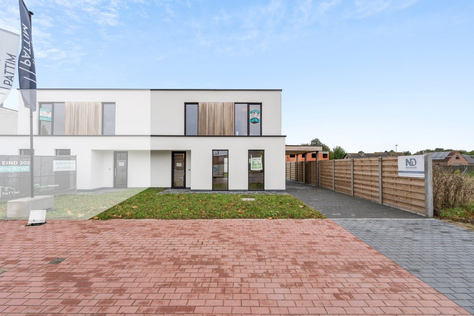 Halfopen nieuwbouwwoning met 3 slaapkamers te Koekelare  foto 1