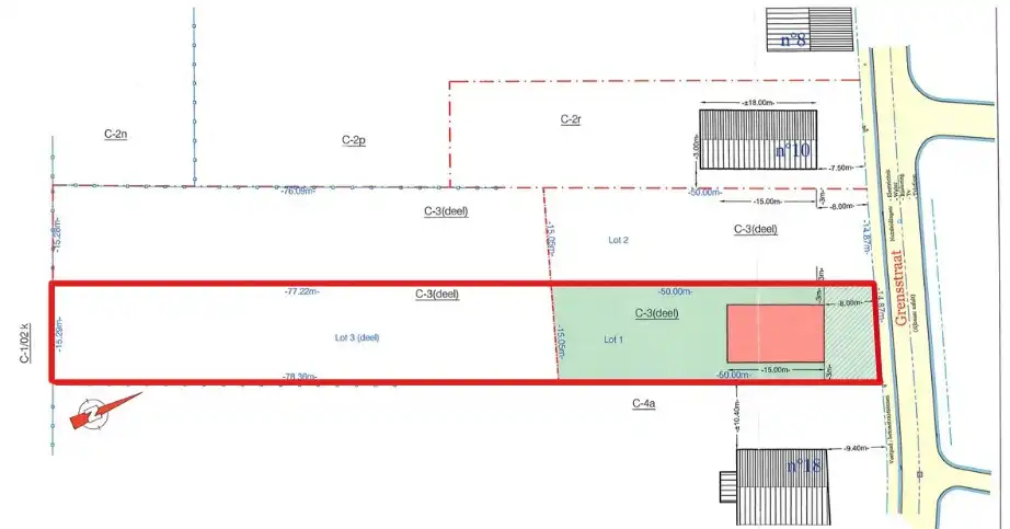 OB Bouwgrond van 19a24ca en Zuidgerichte tuin te koop in een landelijke en residentiële omgeving foto 5
