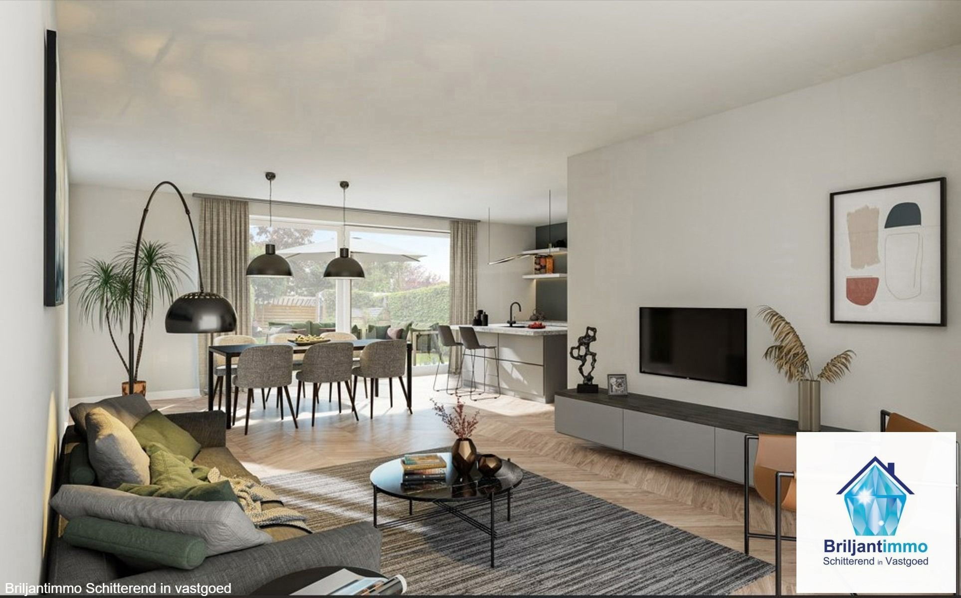 Kwalitatieve nieuw te bouwen BEN woning met Wgerichte tuin foto {{pictureIndex}}