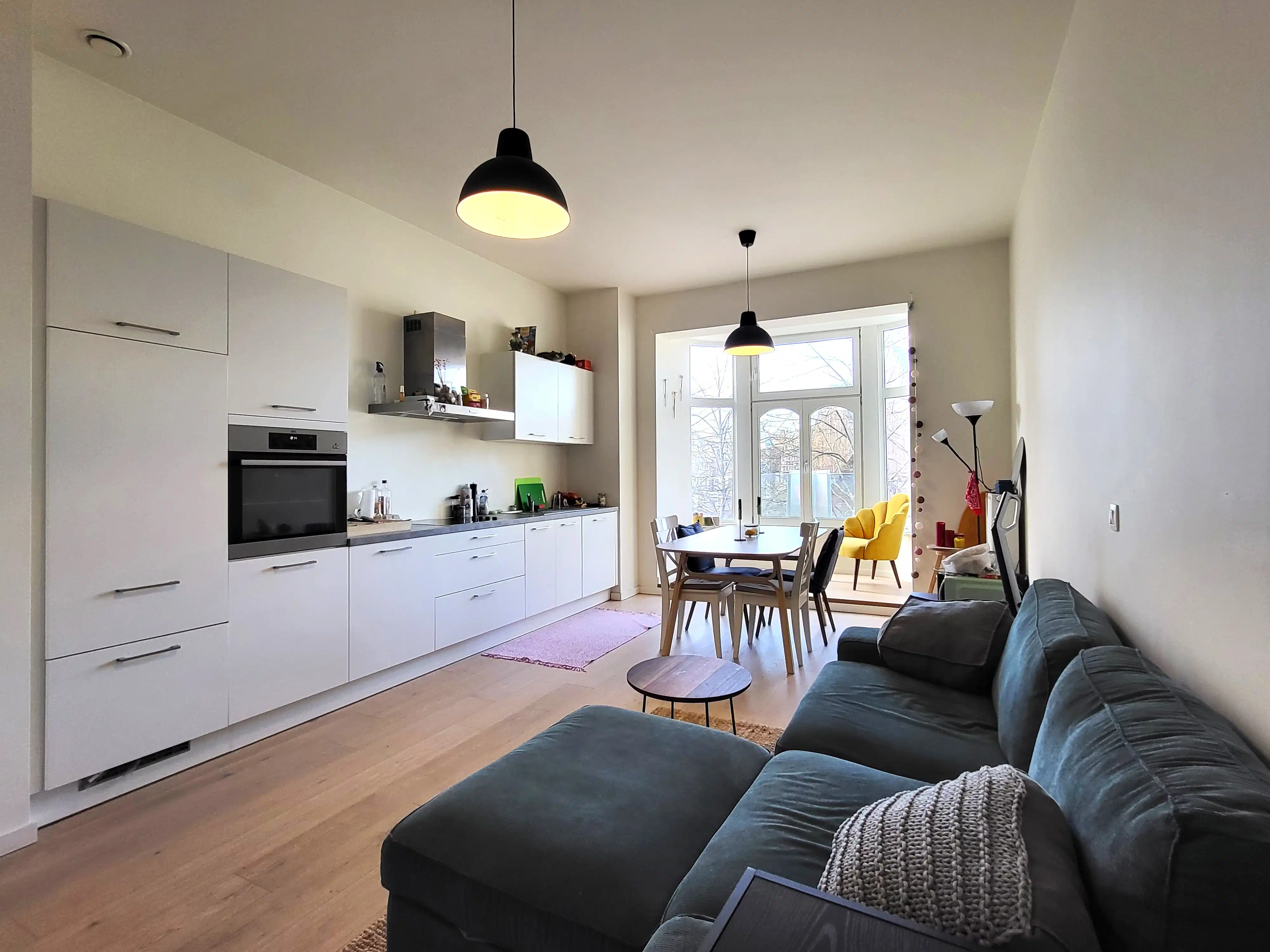 Prachtig energiezuinig appartement met 1 slaapkamers en inpandig balkon, in het centrum van de Stad Gent.  foto 6