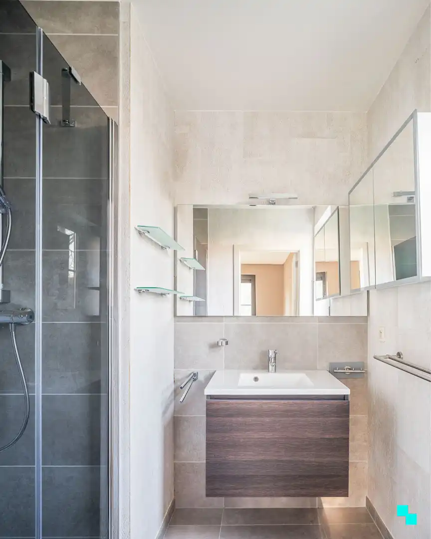 Stijlvol gelijkvloers appartement in zeer groene omgeving foto 20