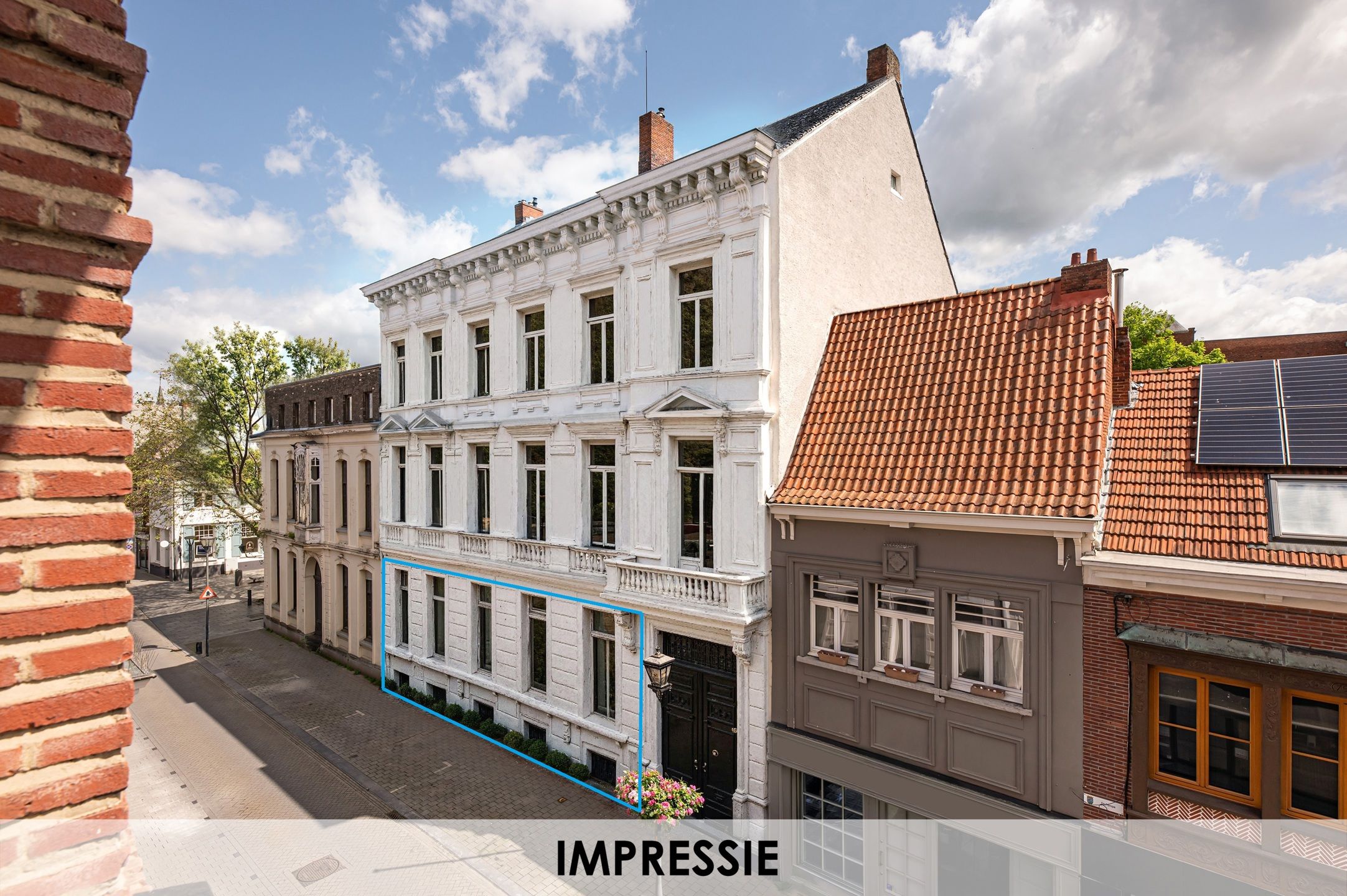 Villa appartement 268m² + tuin in uniek en historisch kader  foto 2