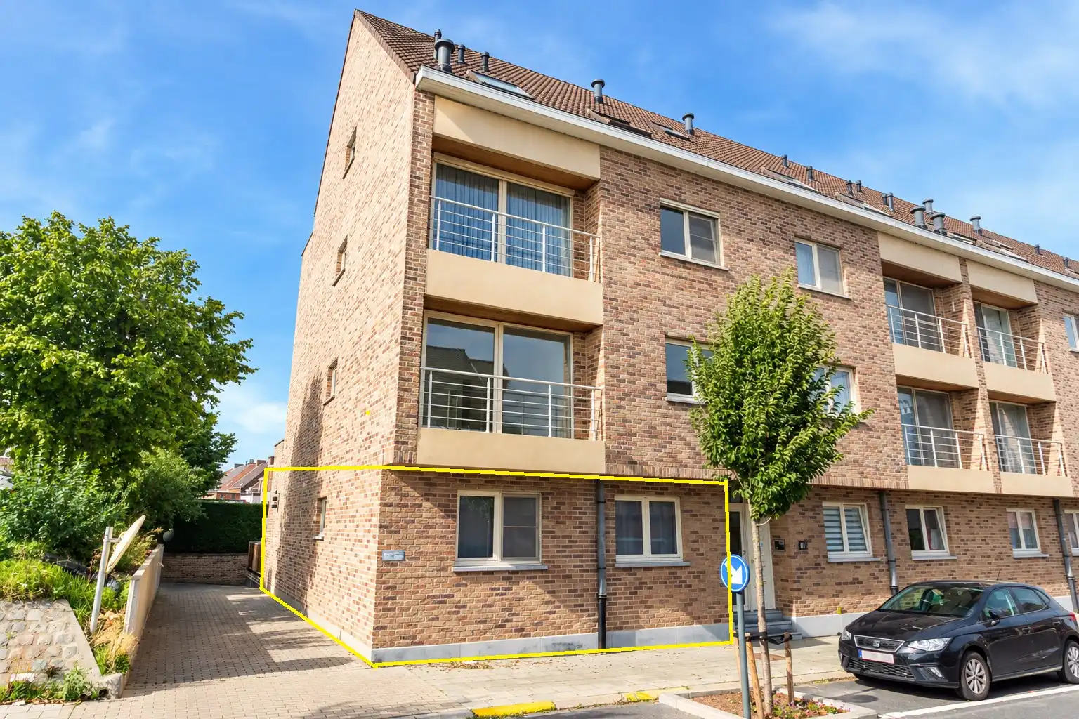 Instapklaar 2 slpk appartement met garage te Halle foto 20