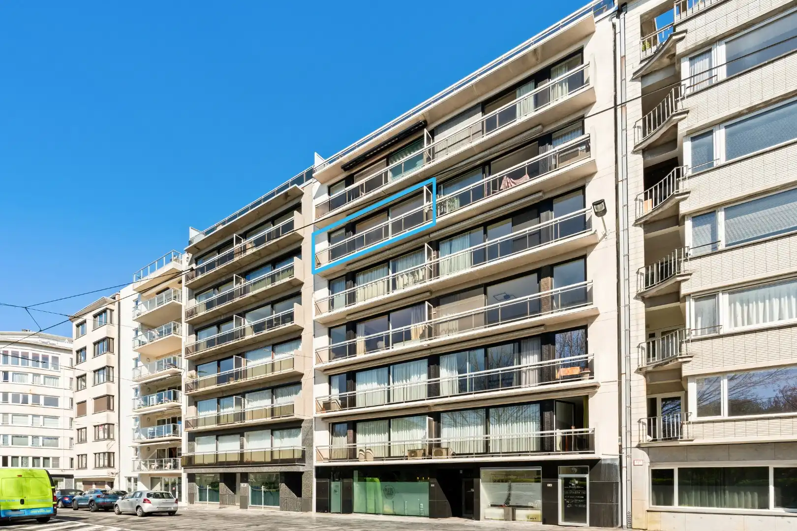 Ruim appartement te huur in Oostende (105 m²) met prachtig groenzicht – topligging in Serruyslaan foto 13