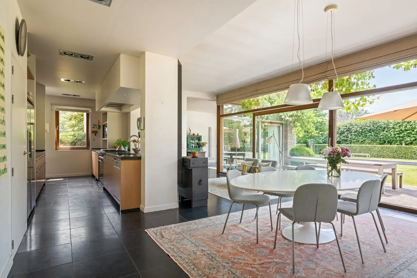 Architecturale villa met zwembad aan Sterrebos - Rumbeke foto 15