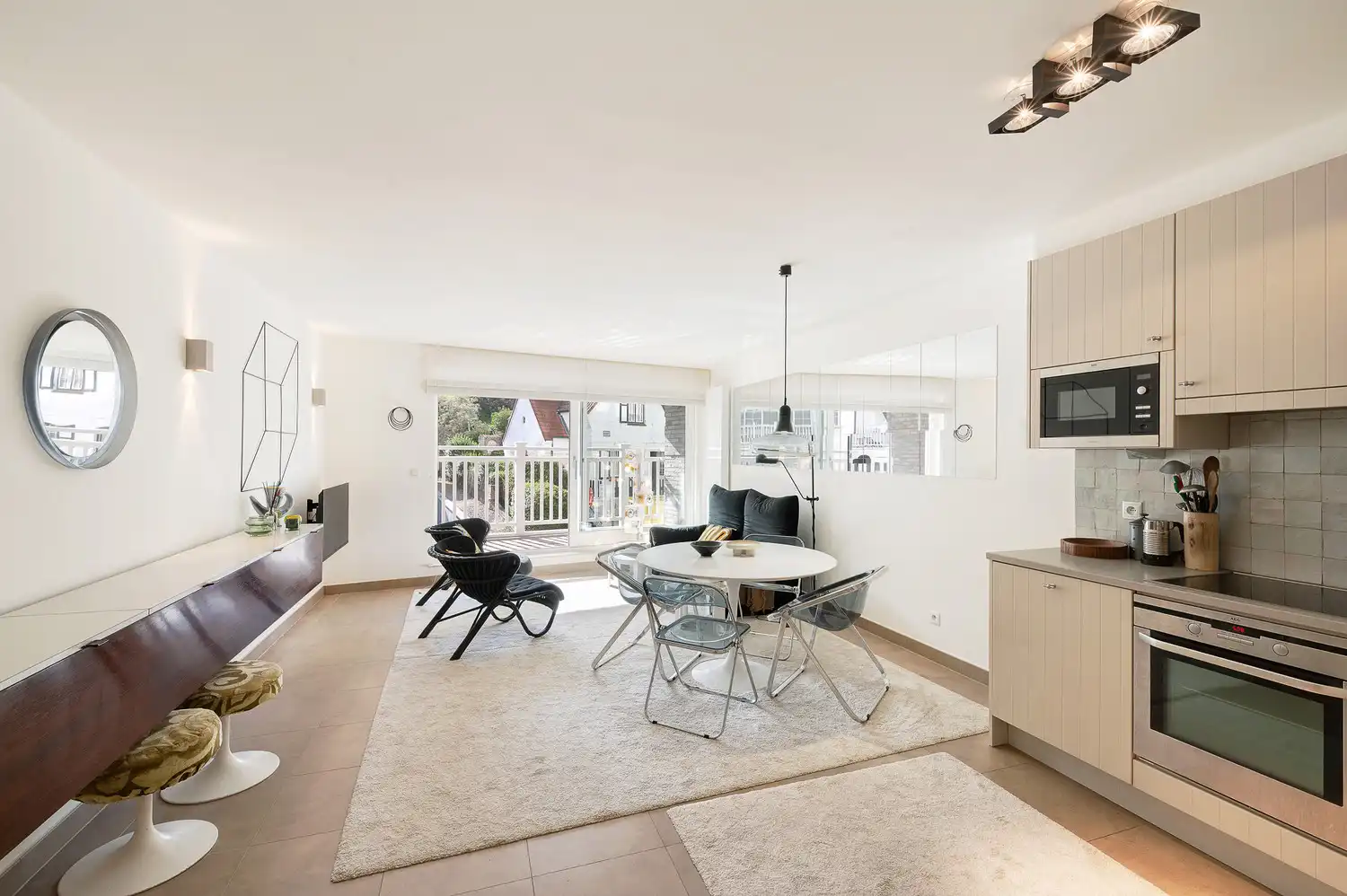 Mooi zongericht appartement vlakbij het strand in Duinbergen foto 3
