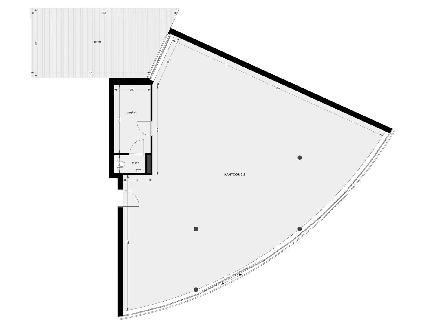 Handelsruimte 0.2 : 165 m2 - 1640 SINT-GENESIUS-RODE foto 3