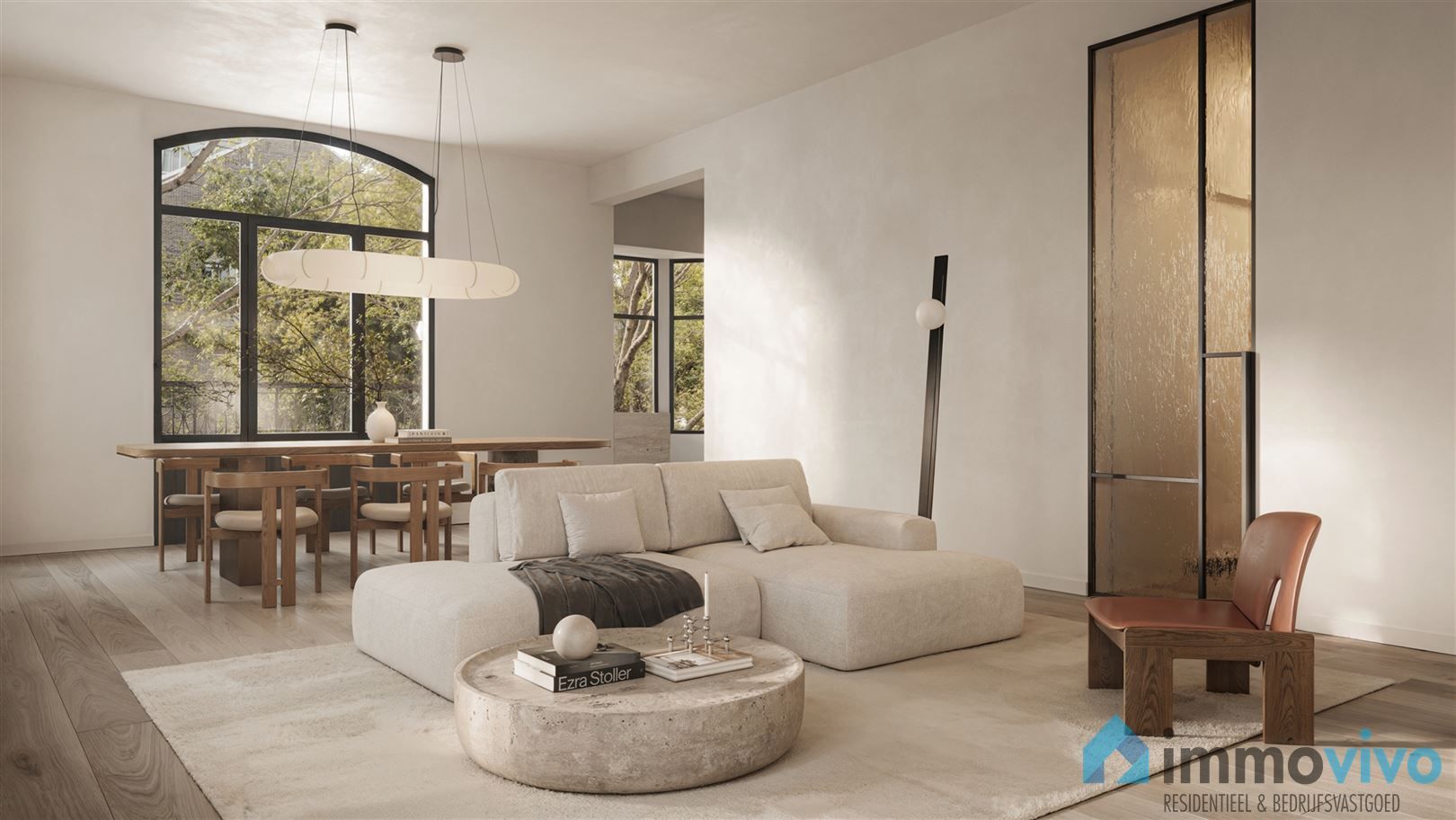 360° loft: Uniek u-vormig app van 155 m² met 32 m² terras! foto 5