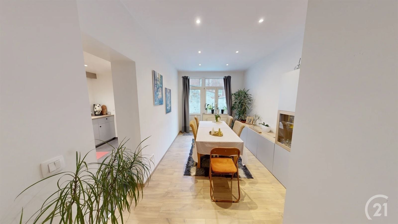 gelijkvloersappartement met tuin foto 5