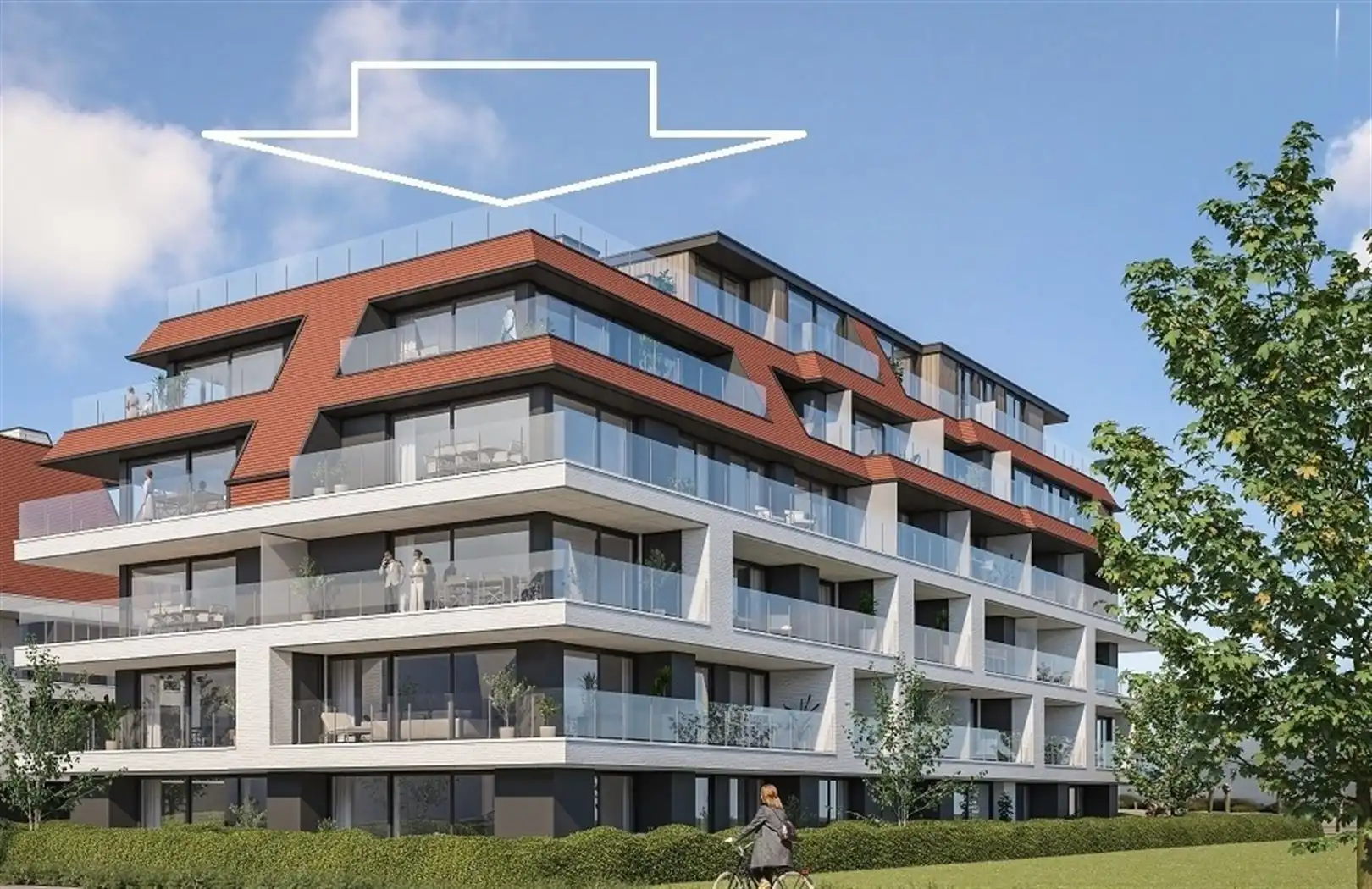 Exclusieve penthouse van 138m² met 172m² ! terras. Exclusief vastgoed foto 19