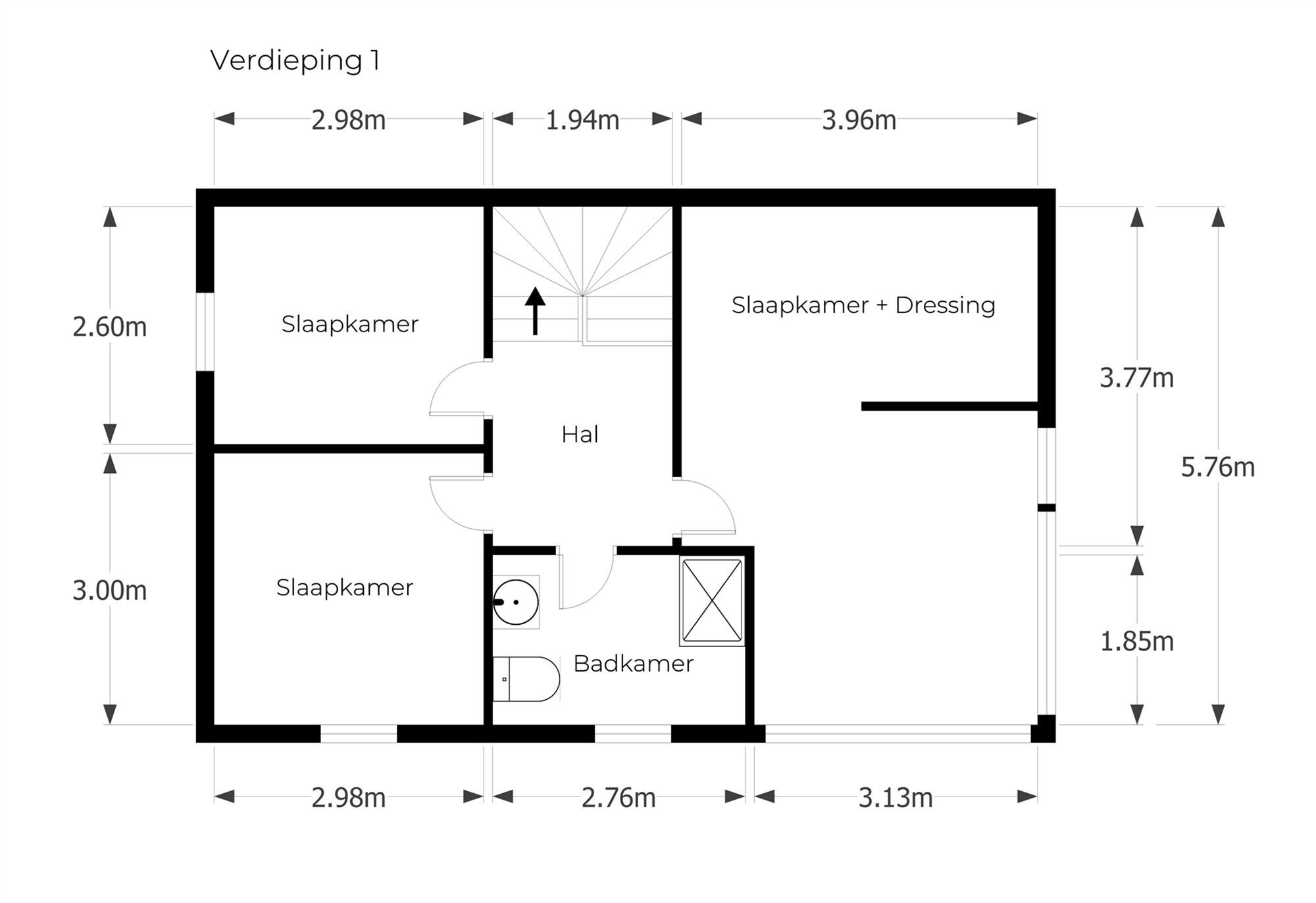 KWALITATIEF AFGEWERKTE NIEUWBOUWWONING MET 3 SLAAPKAMERS + DRESSING EN AANGELEGDE TUIN MET OVERDEKT TERRAS TE BERINGEN foto 27