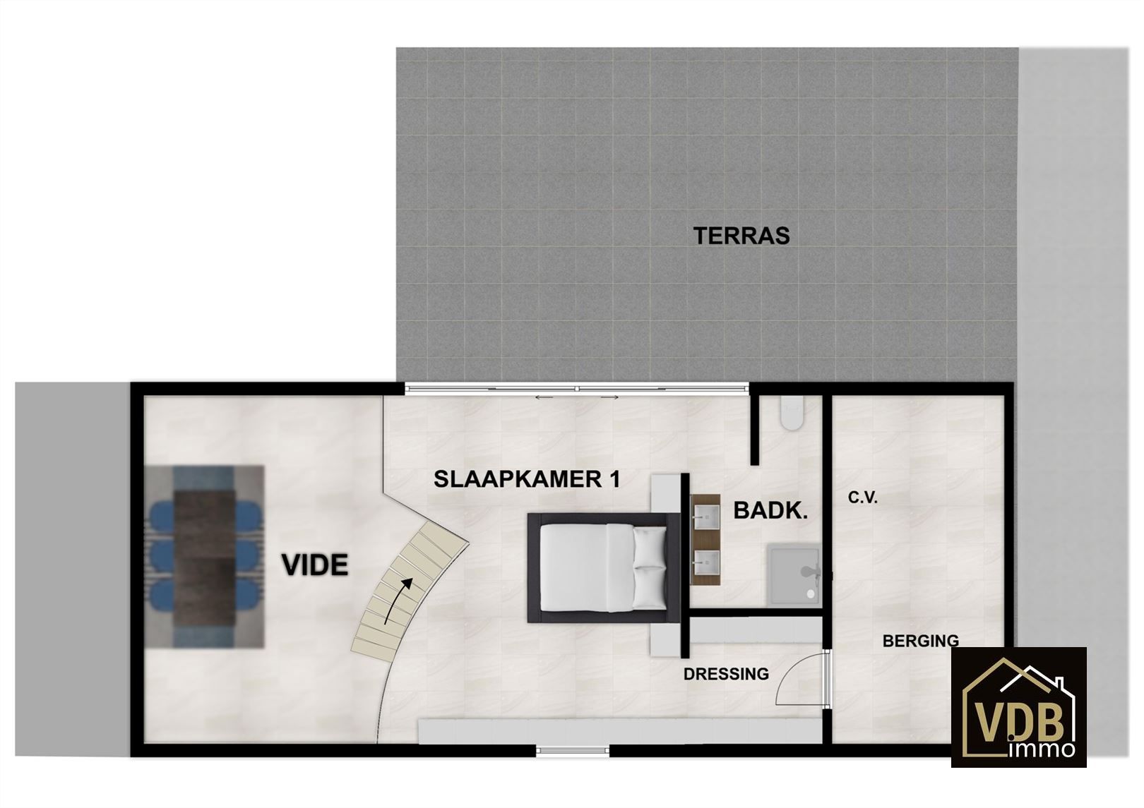 Penthouse zeer goed afgewerkt foto 11