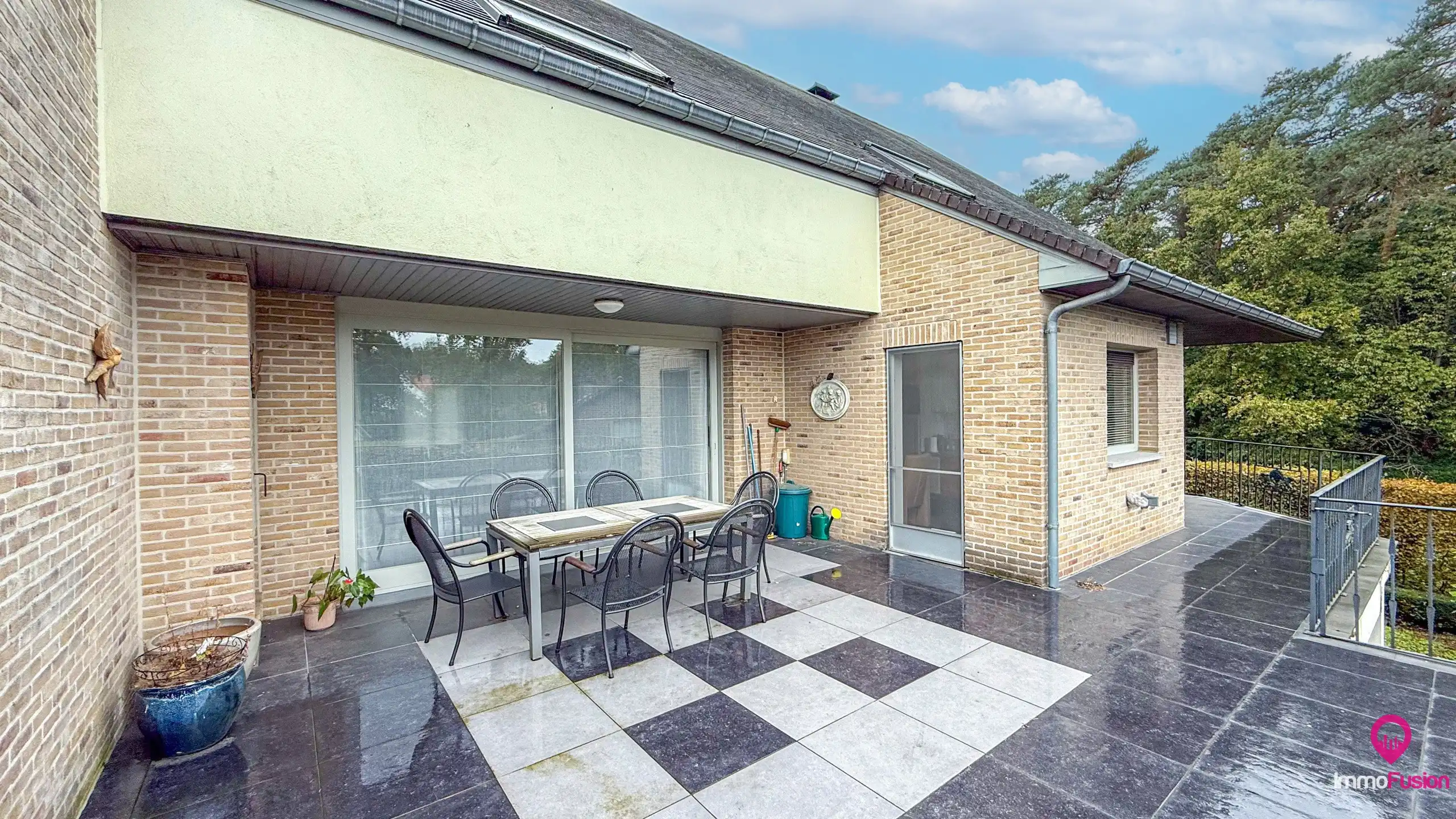 Hoog afgewerkte woning met 4 slpkms en kelder op 6are ! foto 45