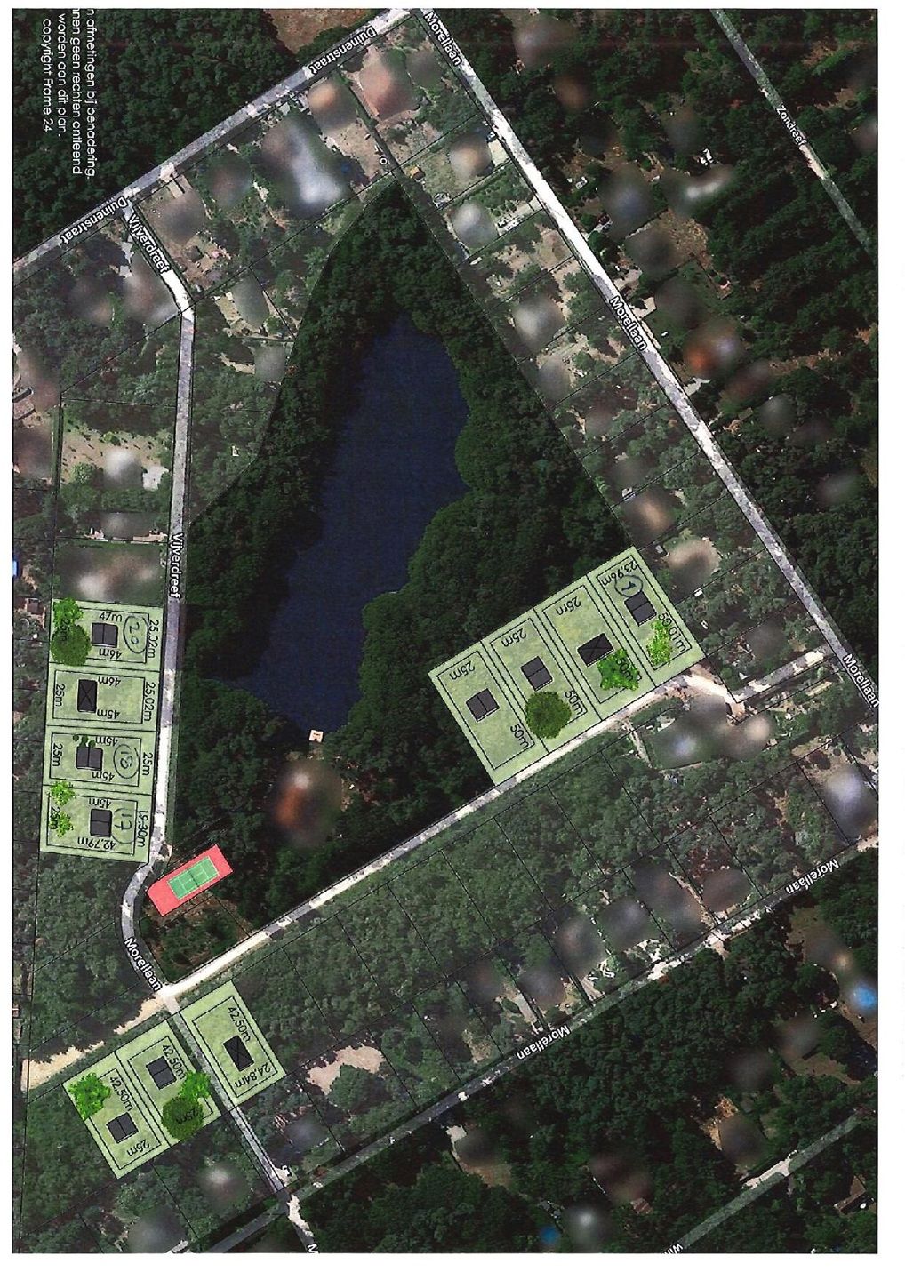 Zeer rustig gelegen grond van 1.224m²! foto 2