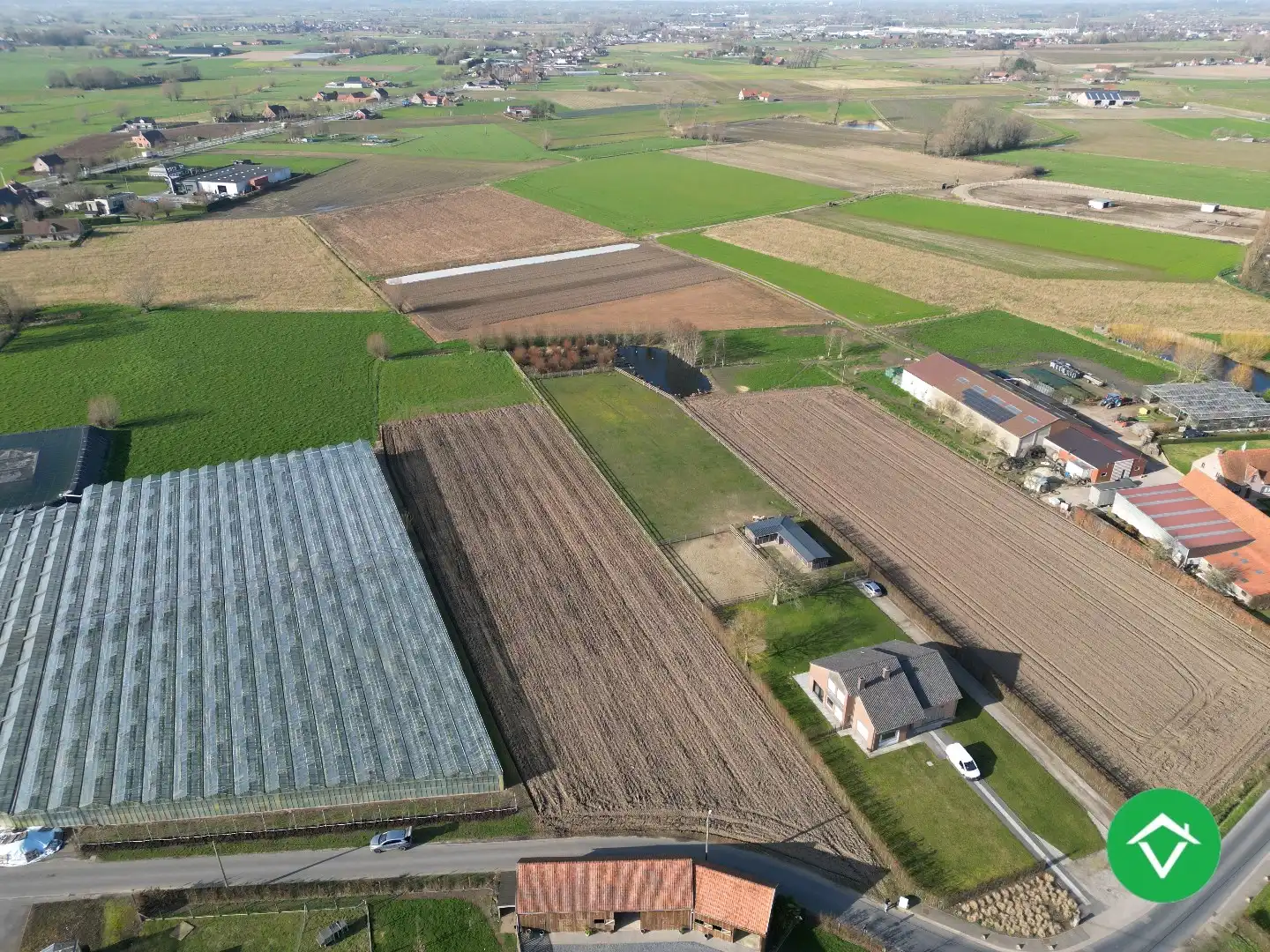 Bouwgrond (1291m²) op één rustige, gunstige ligging te Gits foto 4