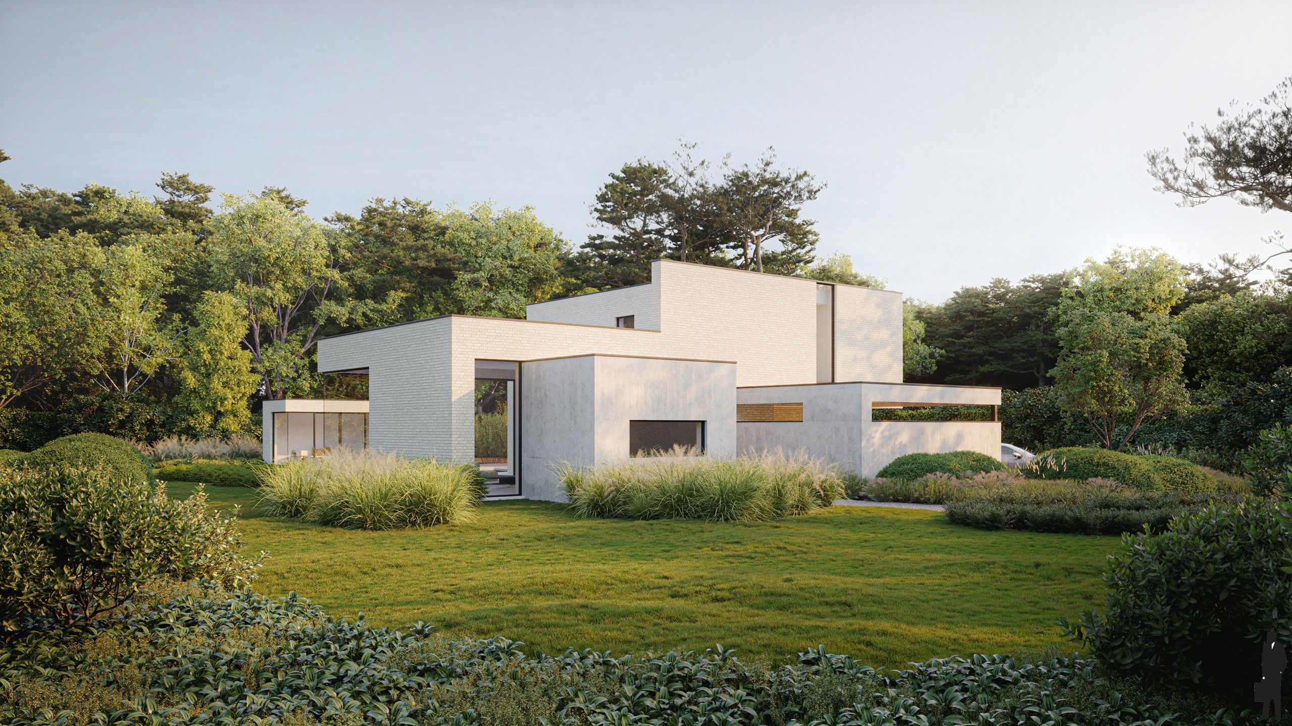 Moderne, energieneutrale laagbouwvilla op perceel van 1863m² foto {{pictureIndex}}