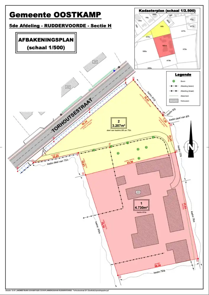 Authentieke hoeve met bijgebouwen in Baliebrugge op een oppervlakte van 7937 m² foto 2