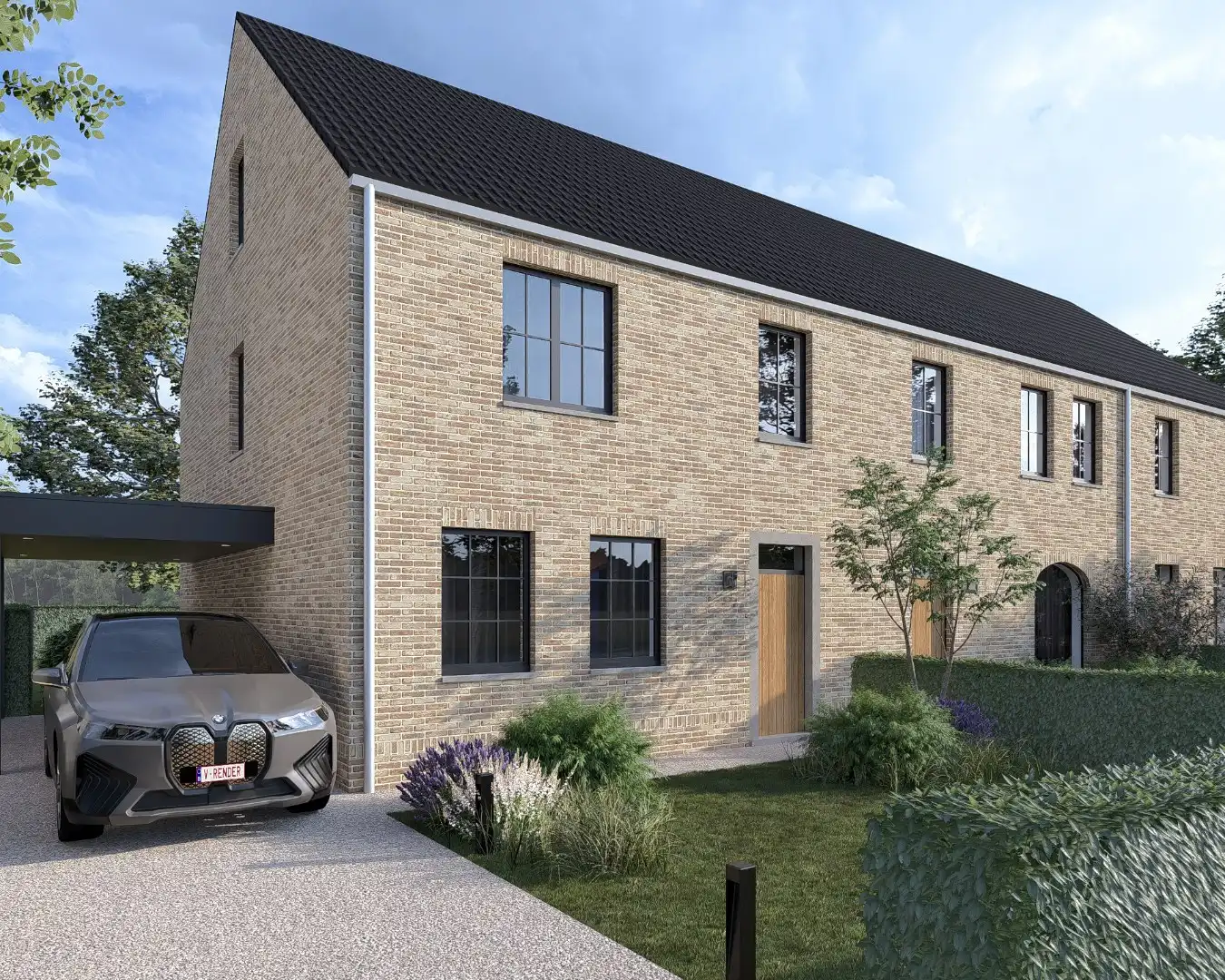 Landelijk project van 3 nieuwbouwwoningen op een rustige locatie te Bree!  foto 3