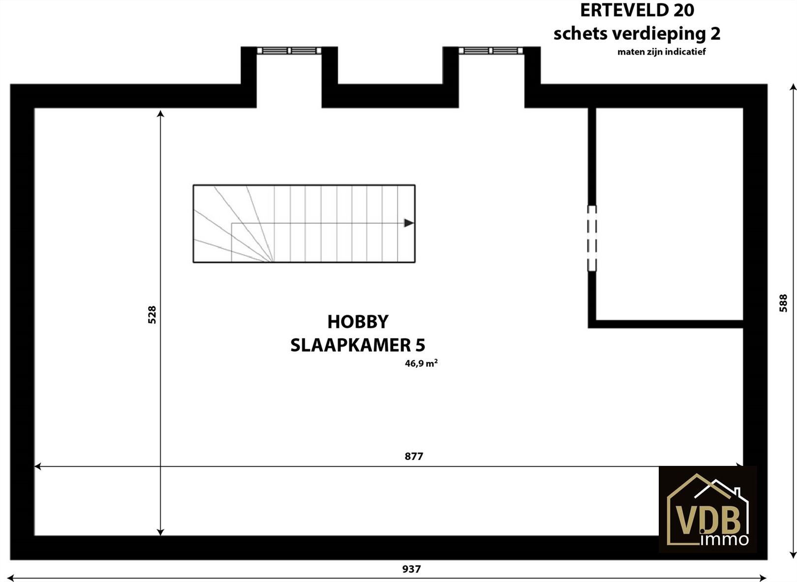 VILLA MET 4 - 5 SLAAPKAMERS - 2 BADKAMERS - 3 TOILETTEN - GARAGE - KELDER EN ZOLDER foto 67