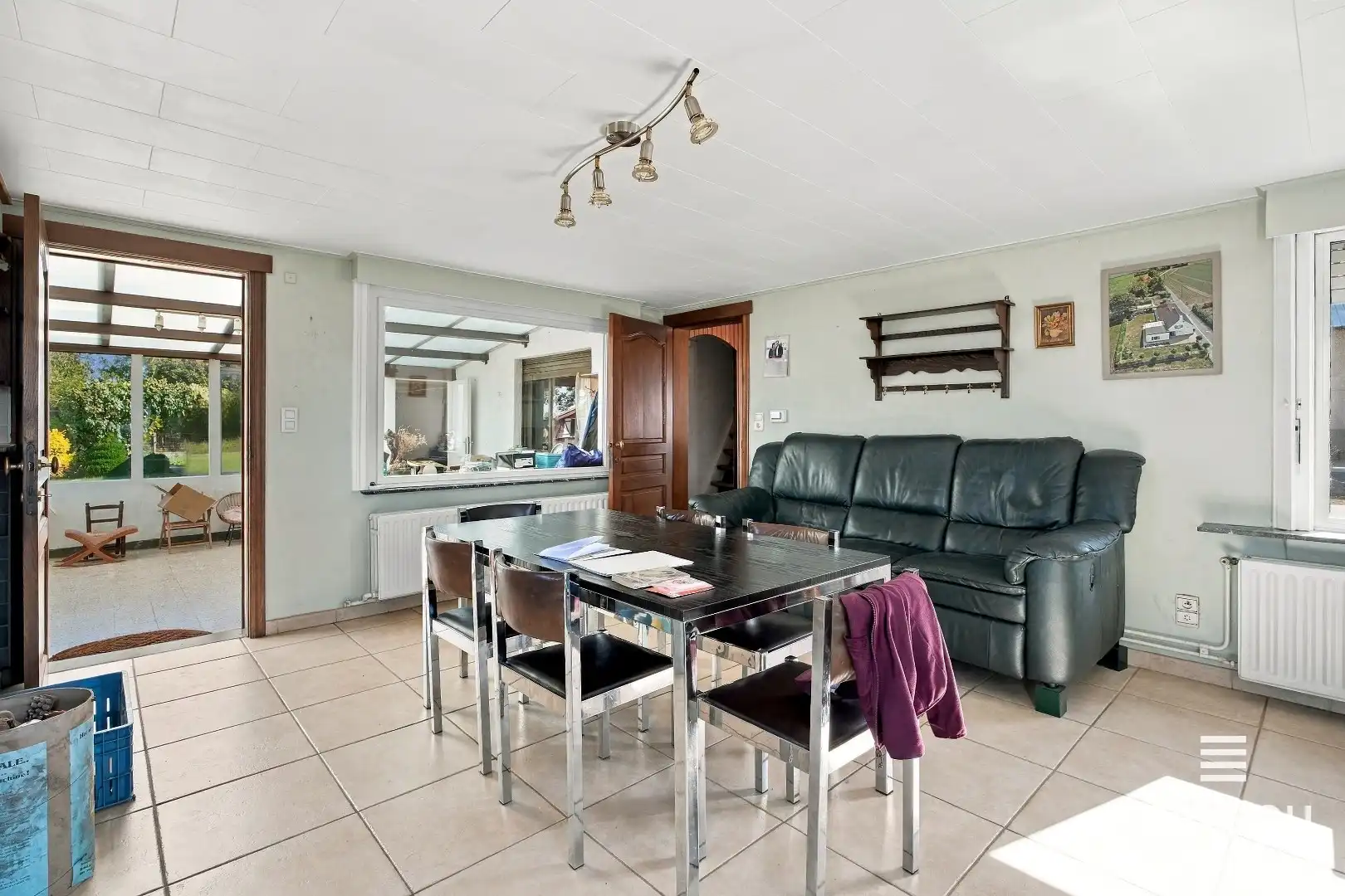 Landelijk gelegen woning met opslagplaats op 3687m² in Merkem! foto 7