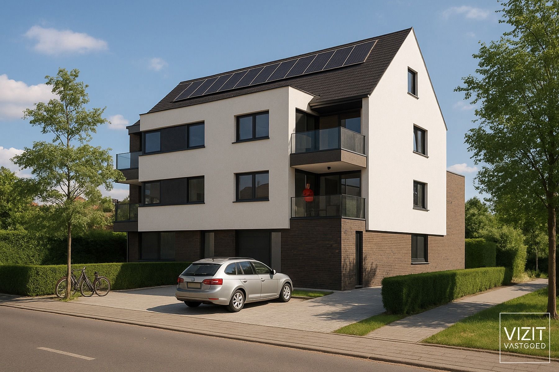 Appartement 1e verdieping met 2 slaapkamers en terras foto {{pictureIndex}}