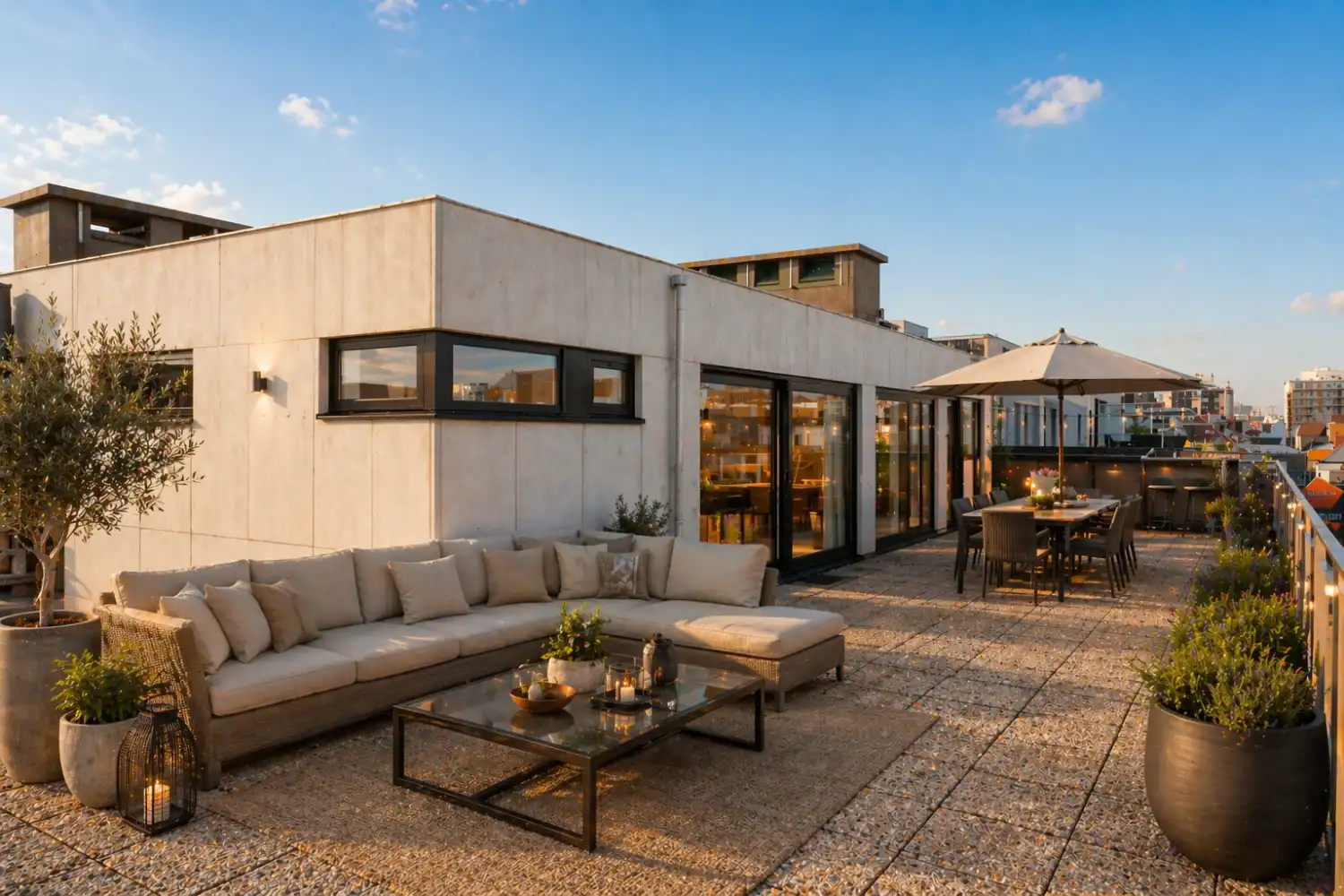 Penthouse met 2 slaapkamers te koop in het hartje van Blankenberge! foto {{pictureIndex}}