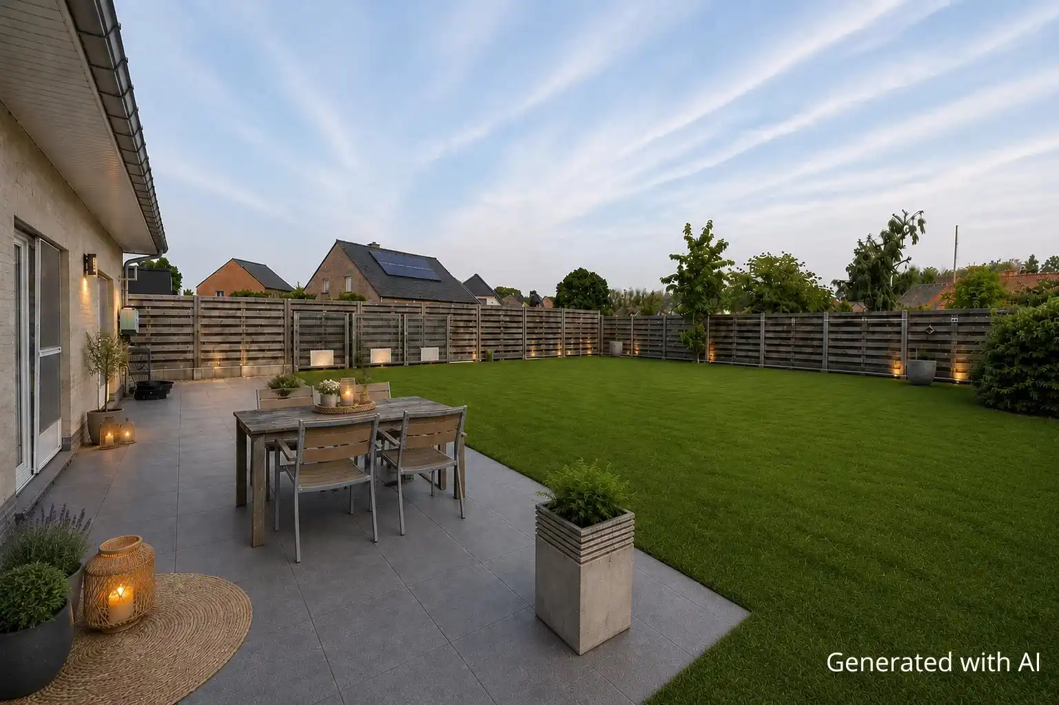 Ruime open bebouwing met zonnige tuin foto 28