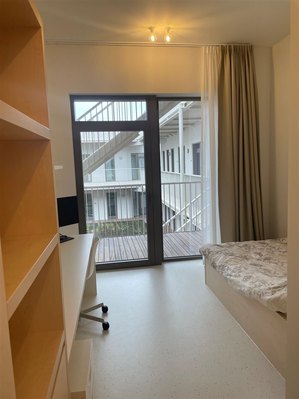 Prachtige hoogwaardige nieuwbouw studentenkamer in hartje Leuven.  foto 7