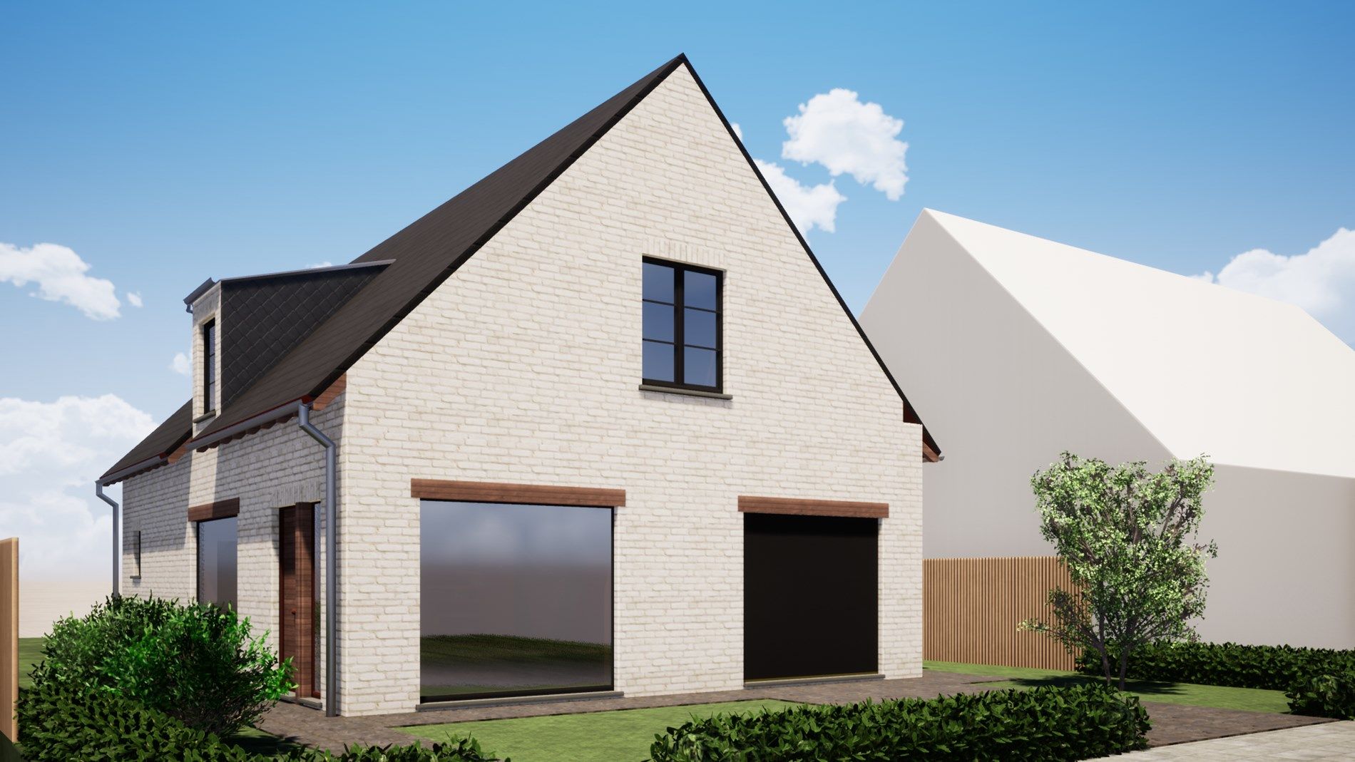 Nieuwbouwvilla met 4 slaapkamers én garage in Lissewege foto {{pictureIndex}}