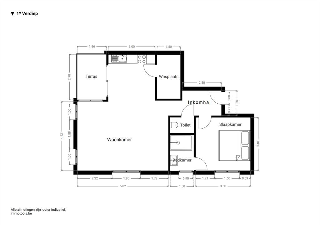 lichtrijk nieuwbouwappartement met terras foto 14