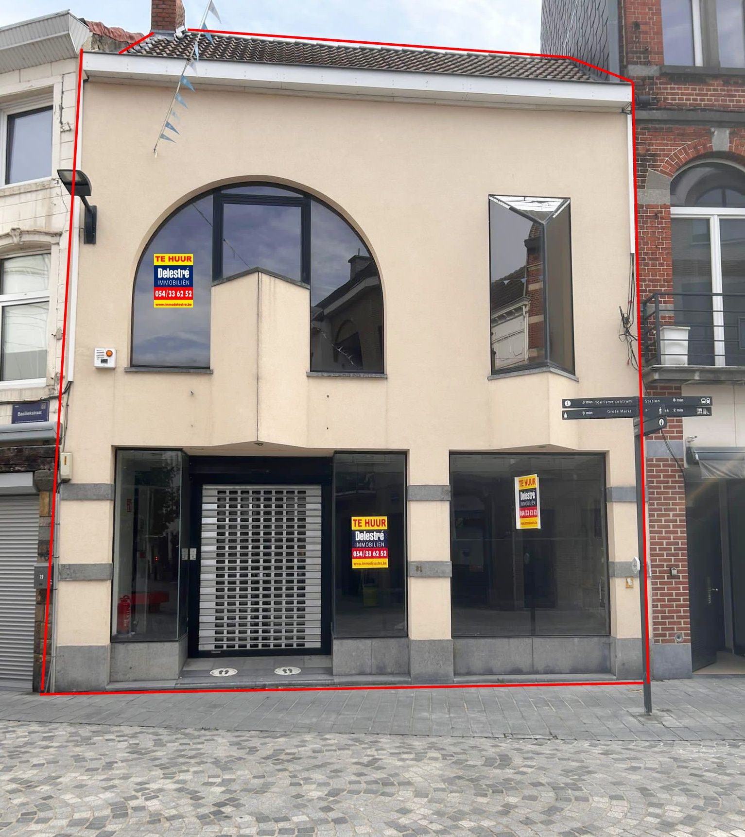 Commerciële ruimte te huur Basiliekstraat 81 - 1500 Halle